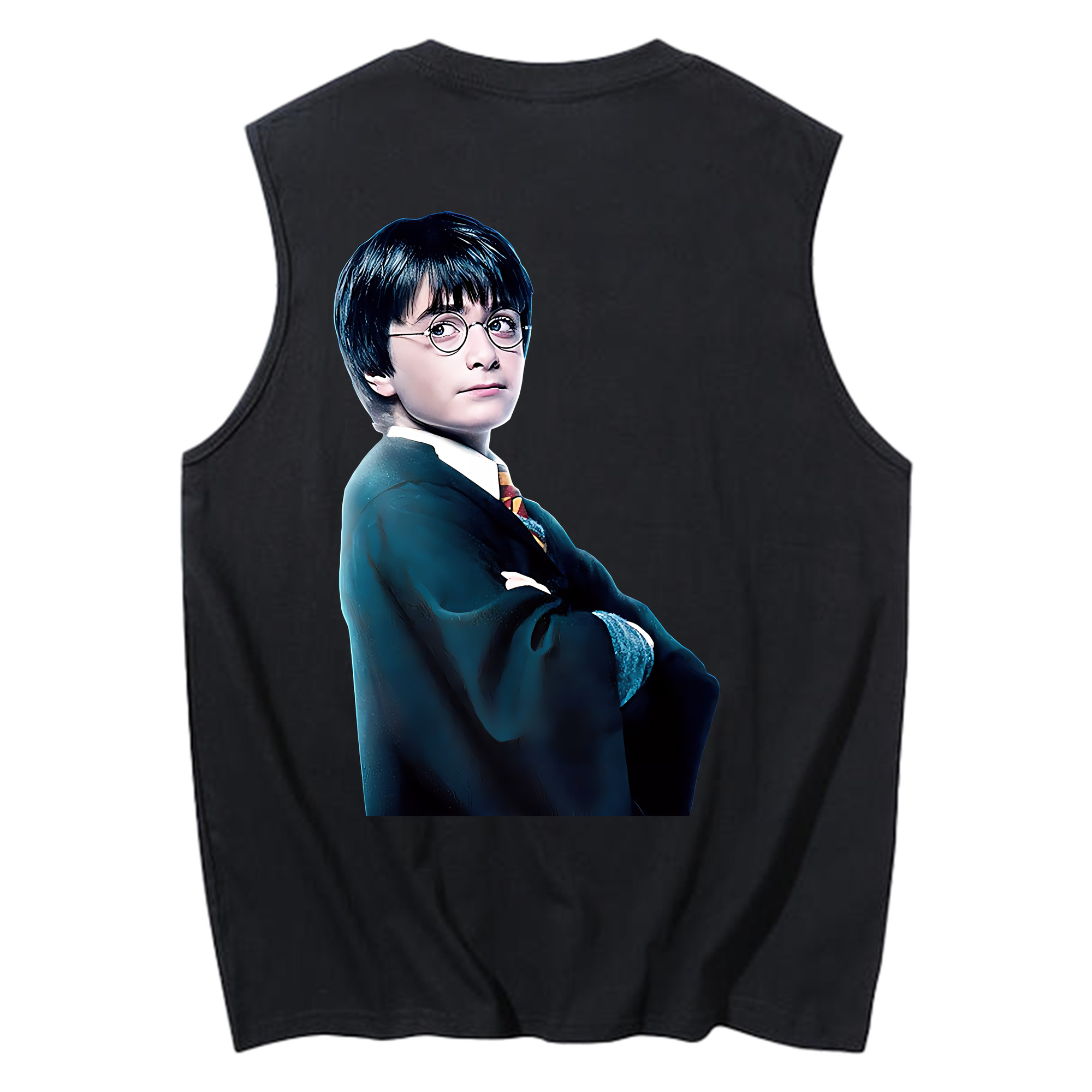 （画像用） Harry Potter ハリー・ポッターシリーズ コットン100％タンクトップ（背面プリント）