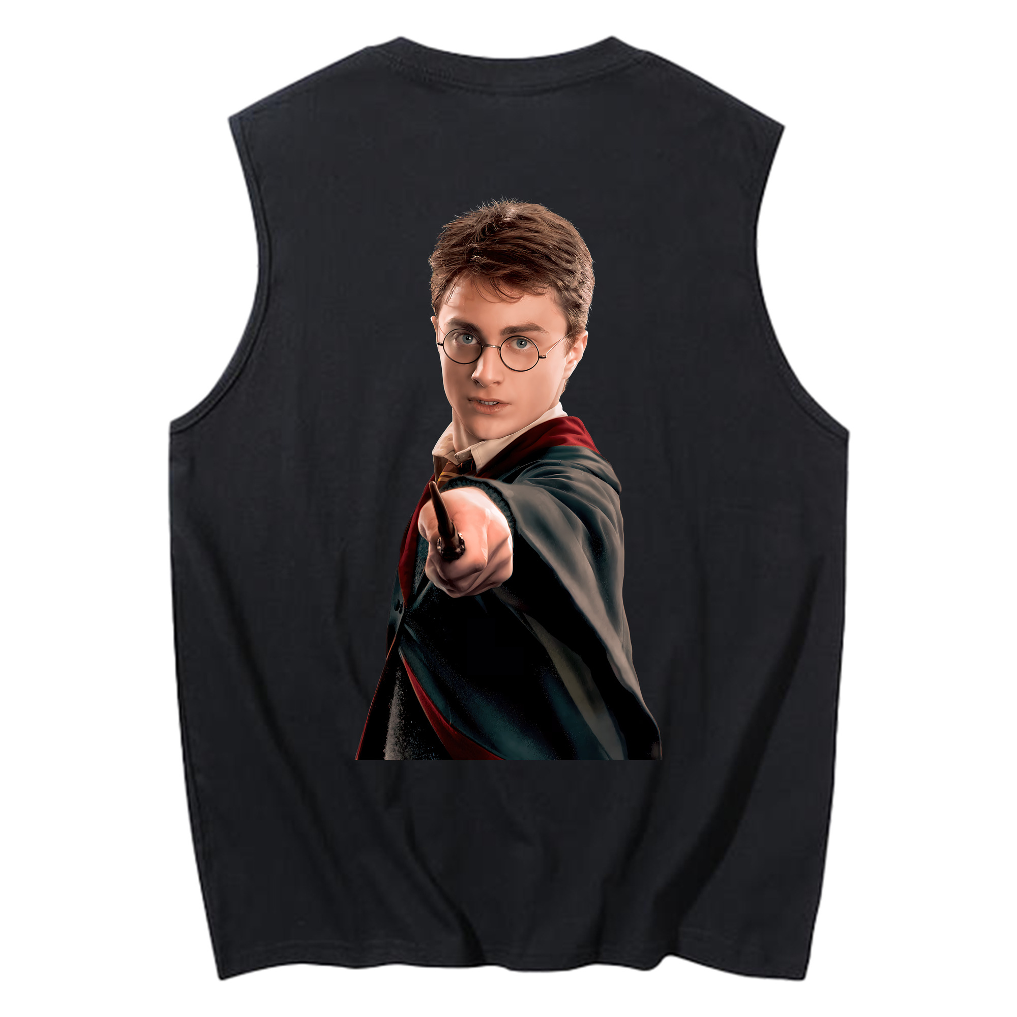 （画像用） Harry Potter ハリー・ポッターシリーズ コットン100％タンクトップ（背面プリント）