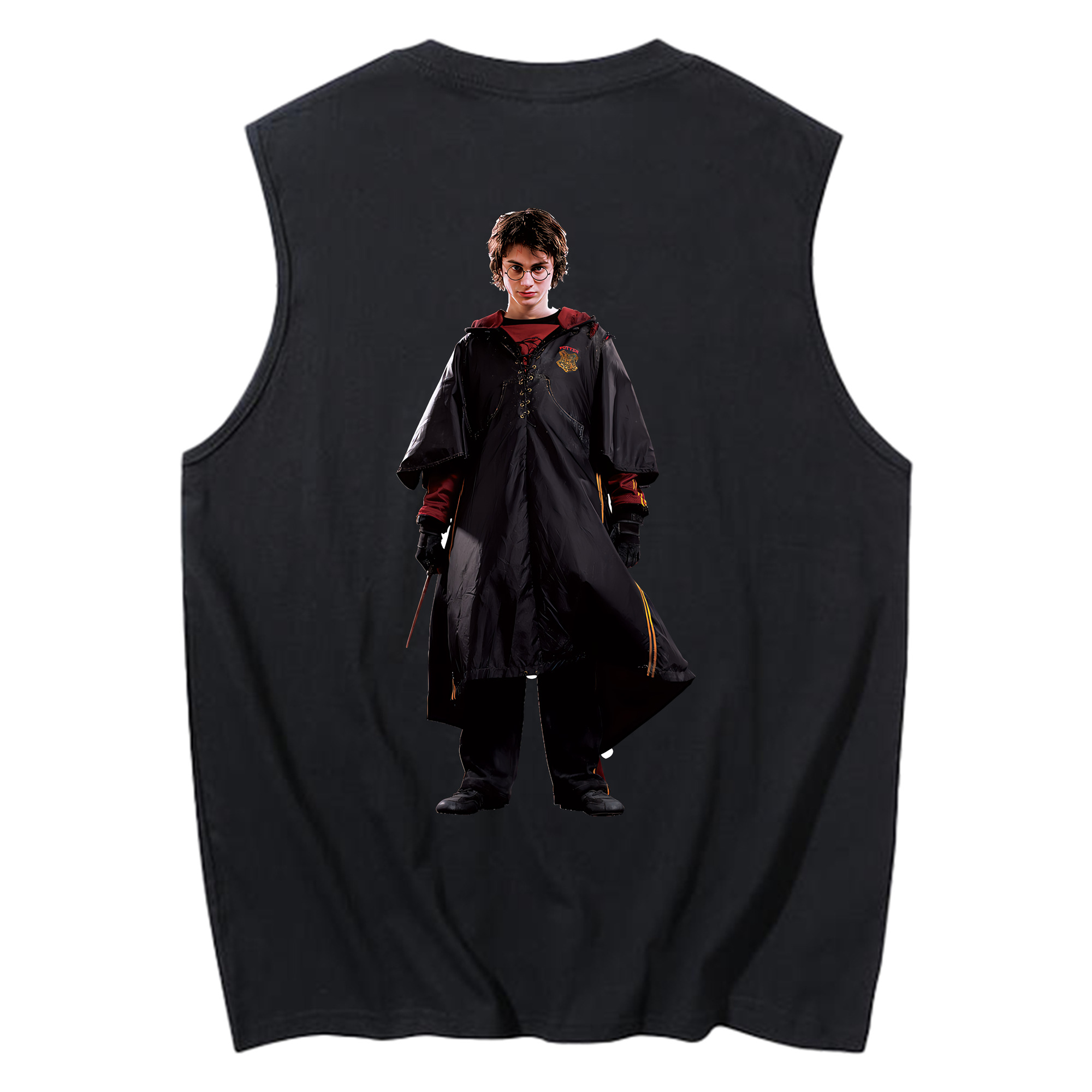 （画像用） Harry Potter ハリー・ポッターシリーズ コットン100％タンクトップ（背面プリント）