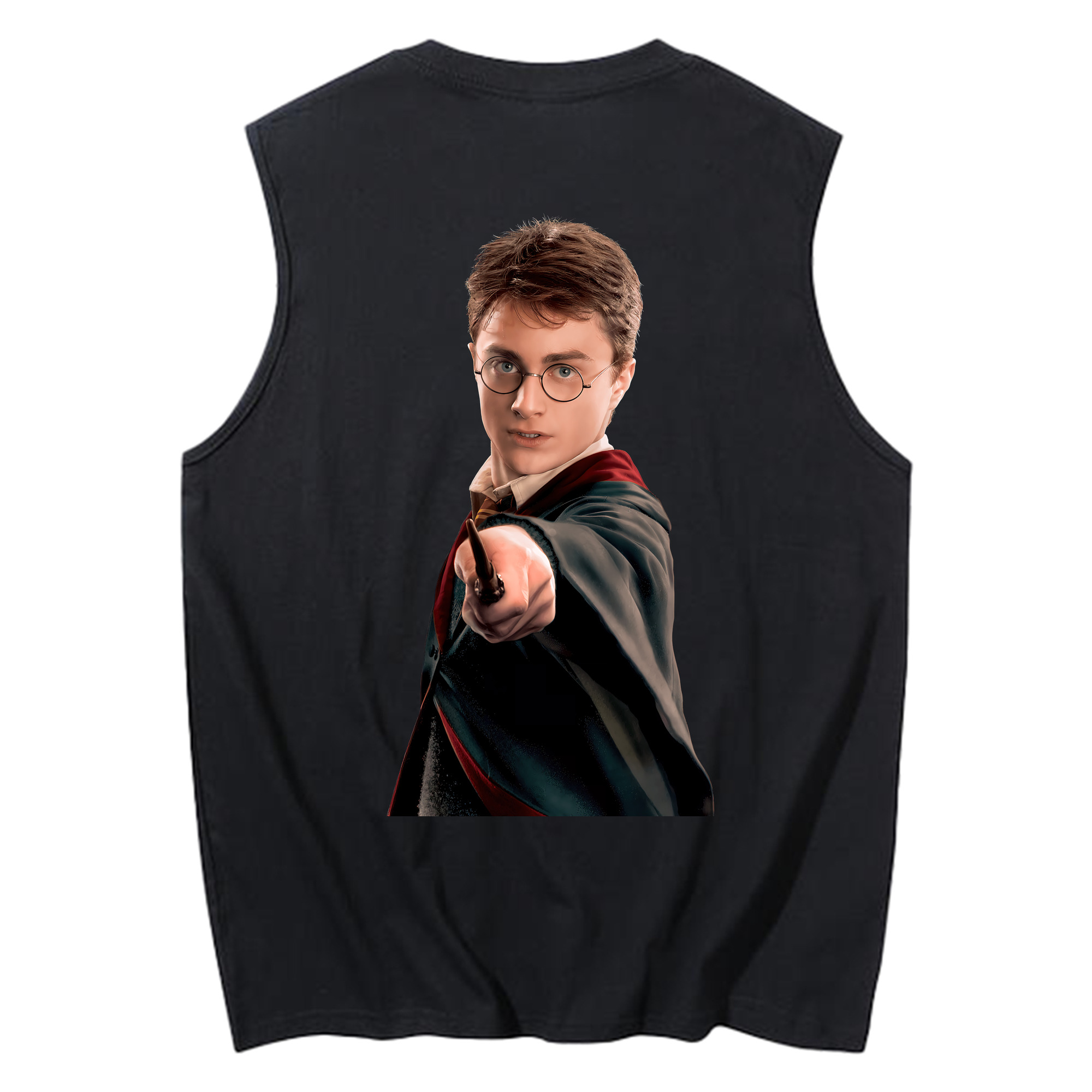 （画像用） Harry Potter ハリー・ポッターシリーズ コットン100％タンクトップ（背面プリント）