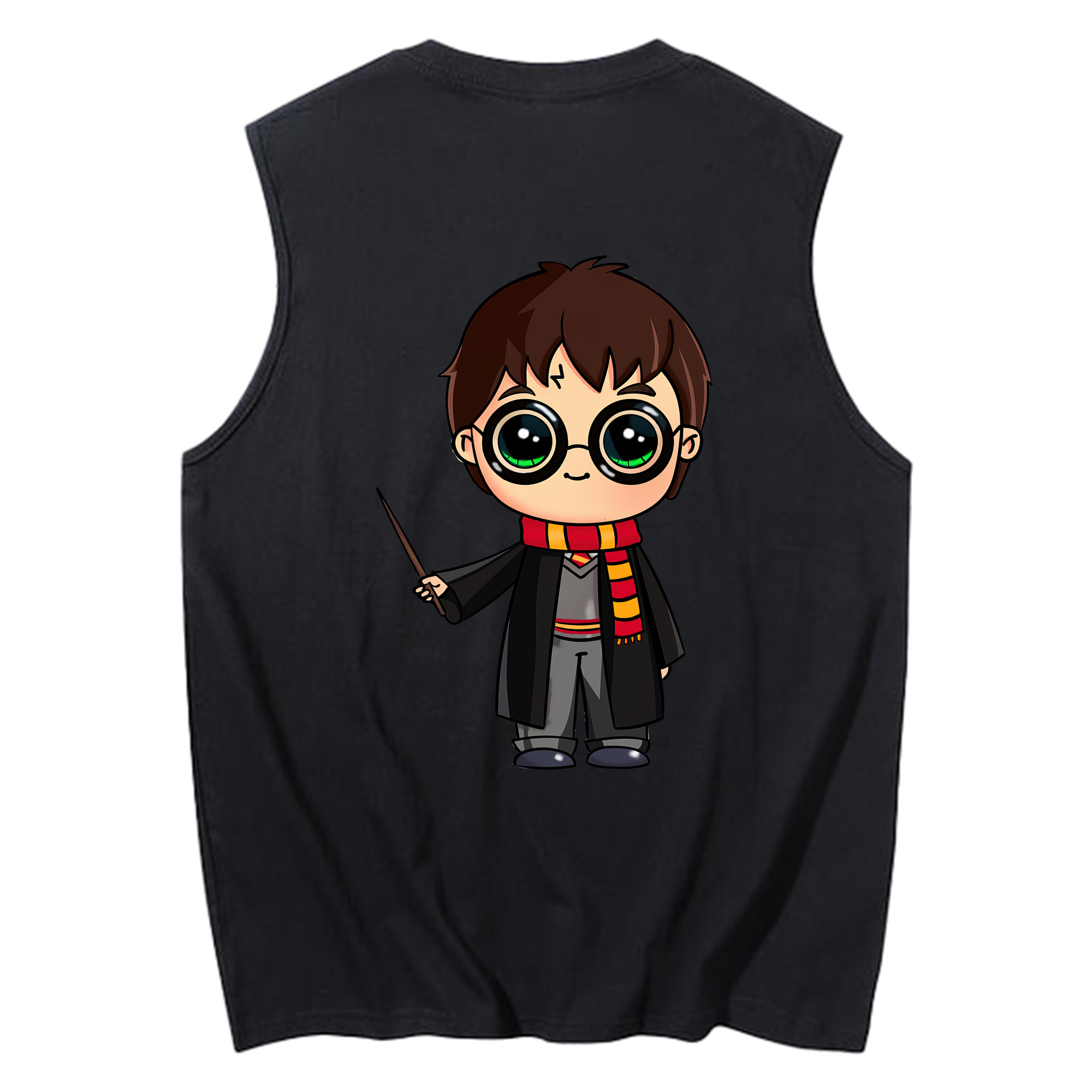（画像用） Harry Potter ハリー・ポッターシリーズ コットン100％タンクトップ（背面プリント）