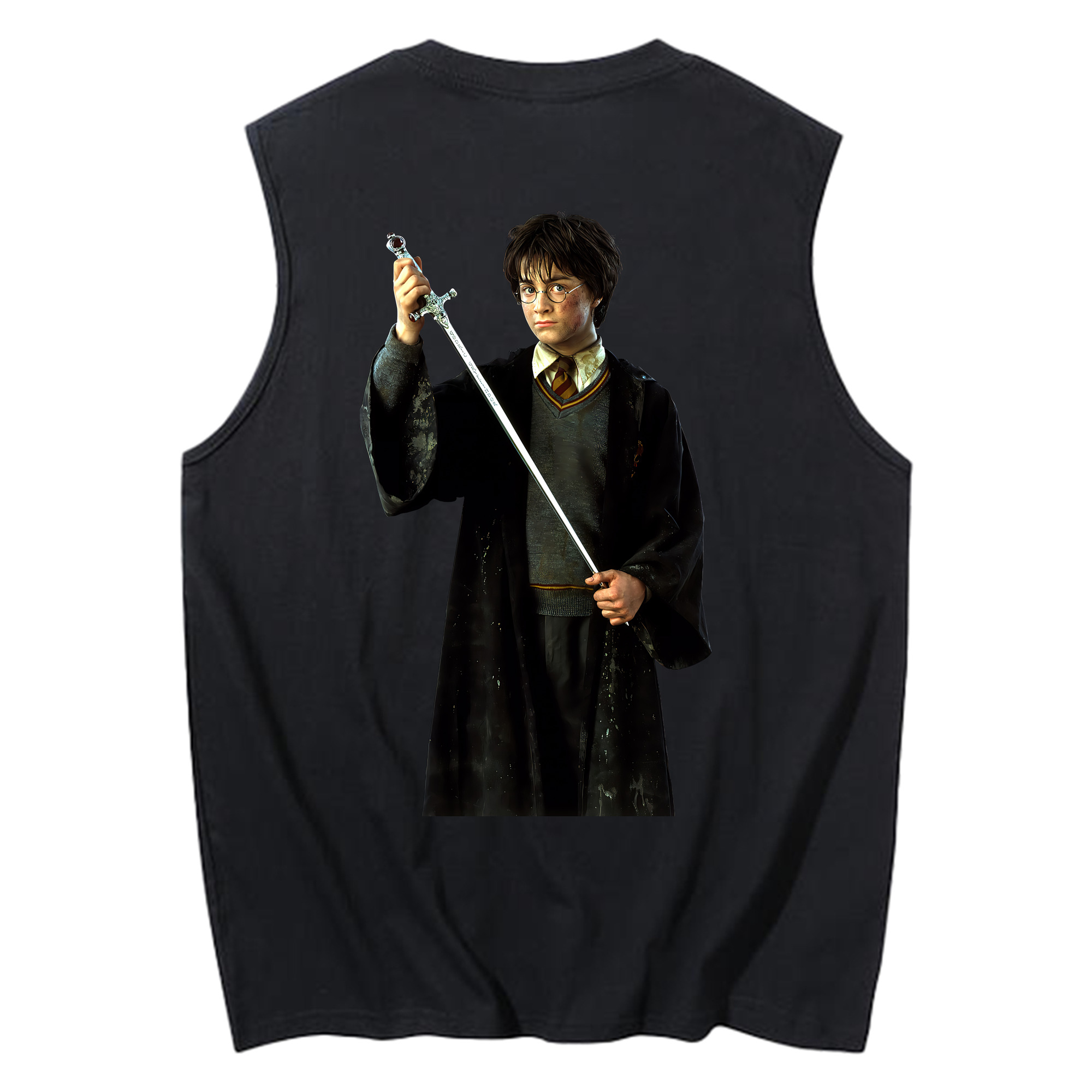 （画像用） Harry Potter ハリー・ポッターシリーズ コットン100％タンクトップ（背面プリント）