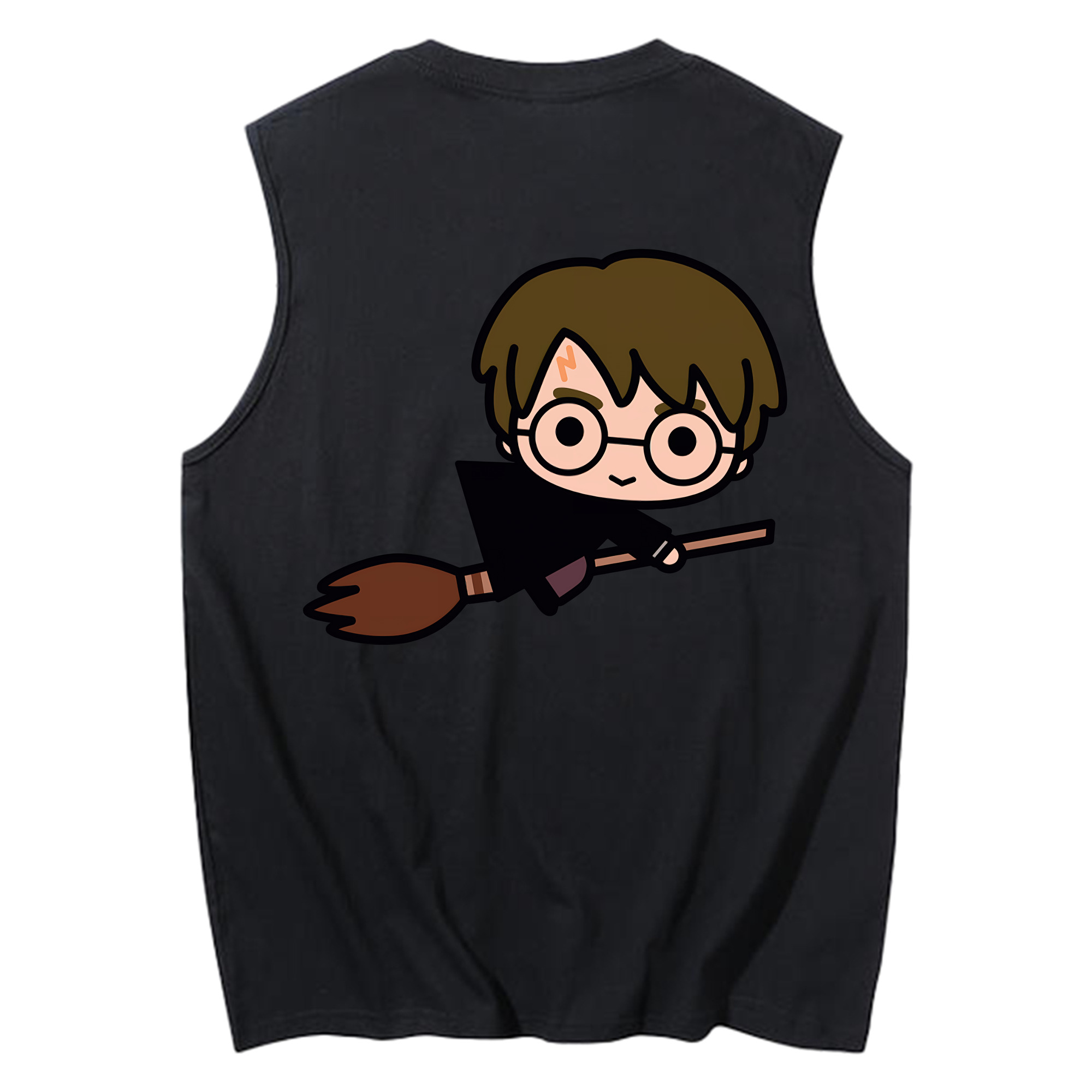 （画像用） Harry Potter ハリー・ポッターシリーズ コットン100％タンクトップ（背面プリント）