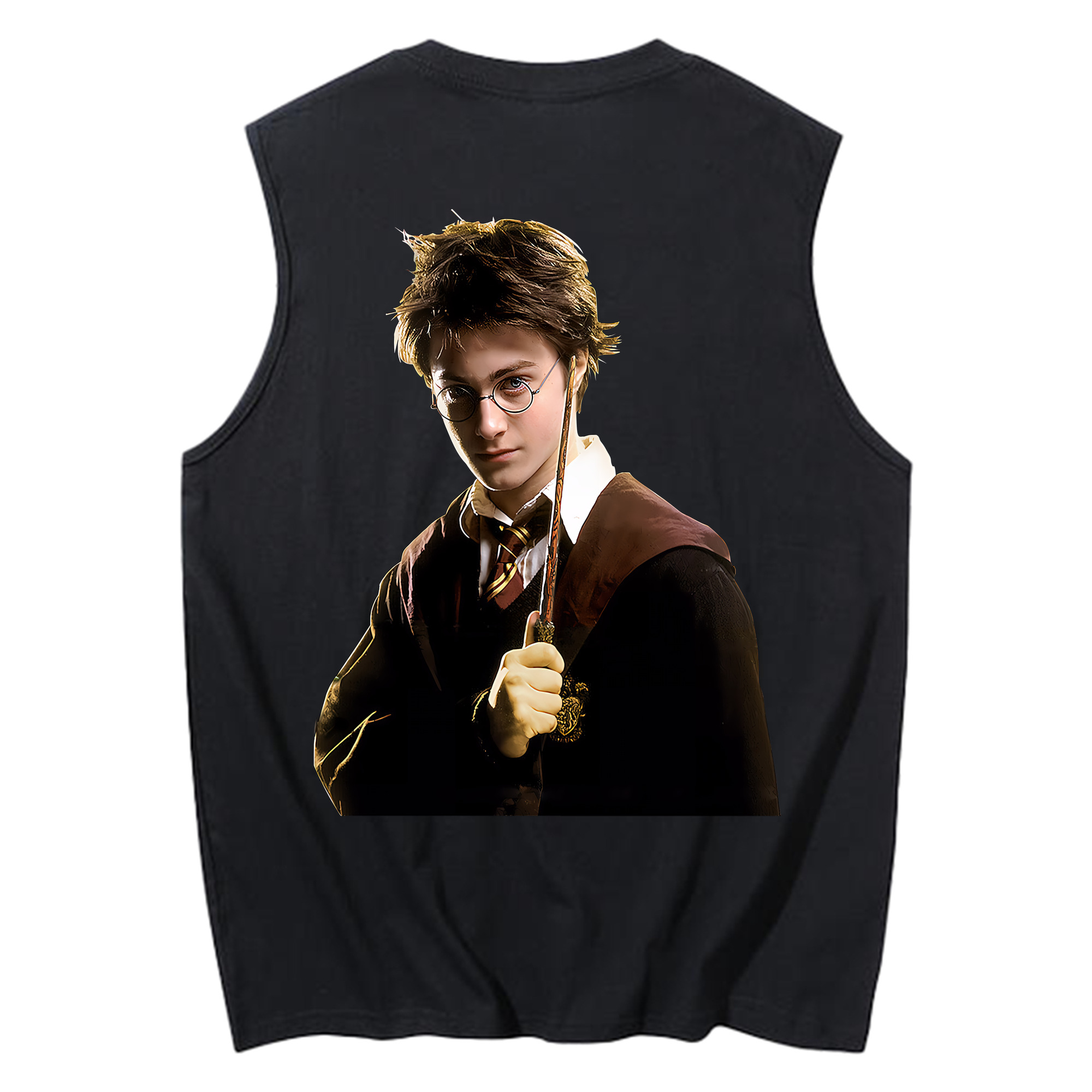 （画像用） Harry Potter ハリー・ポッターシリーズ コットン100％タンクトップ（背面プリント）