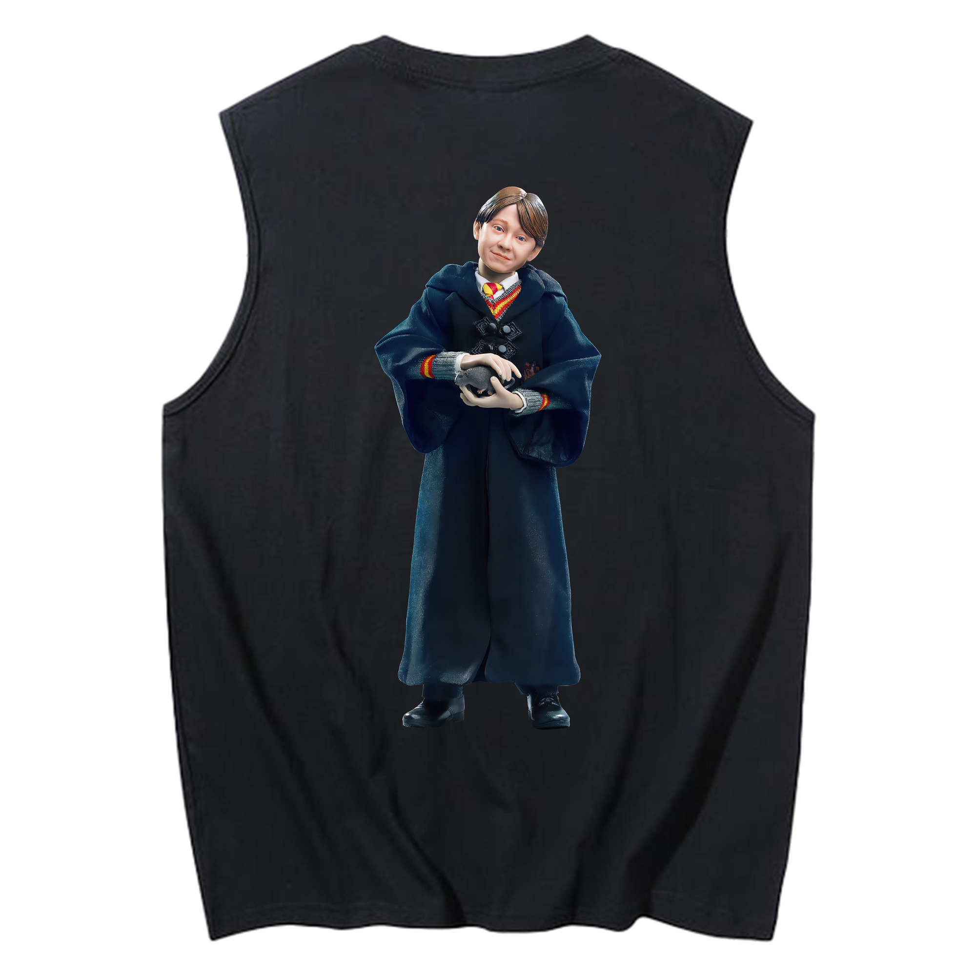 （画像用） Harry Potter ハリー・ポッターシリーズ コットン100％タンクトップ（背面プリント）