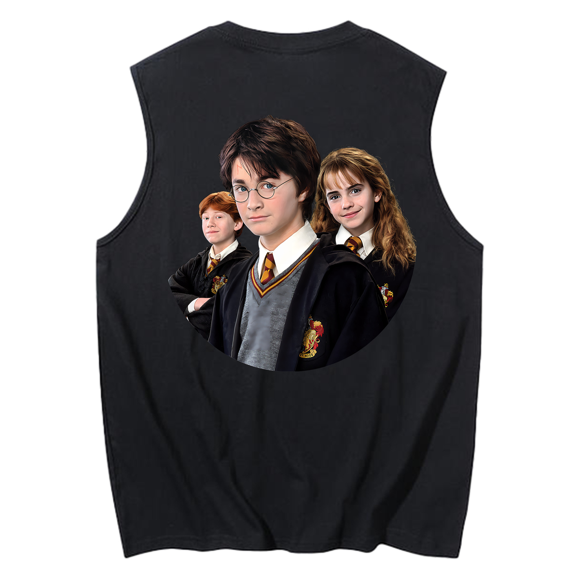 （画像用） Harry Potter ハリー・ポッターシリーズ コットン100％タンクトップ（背面プリント）