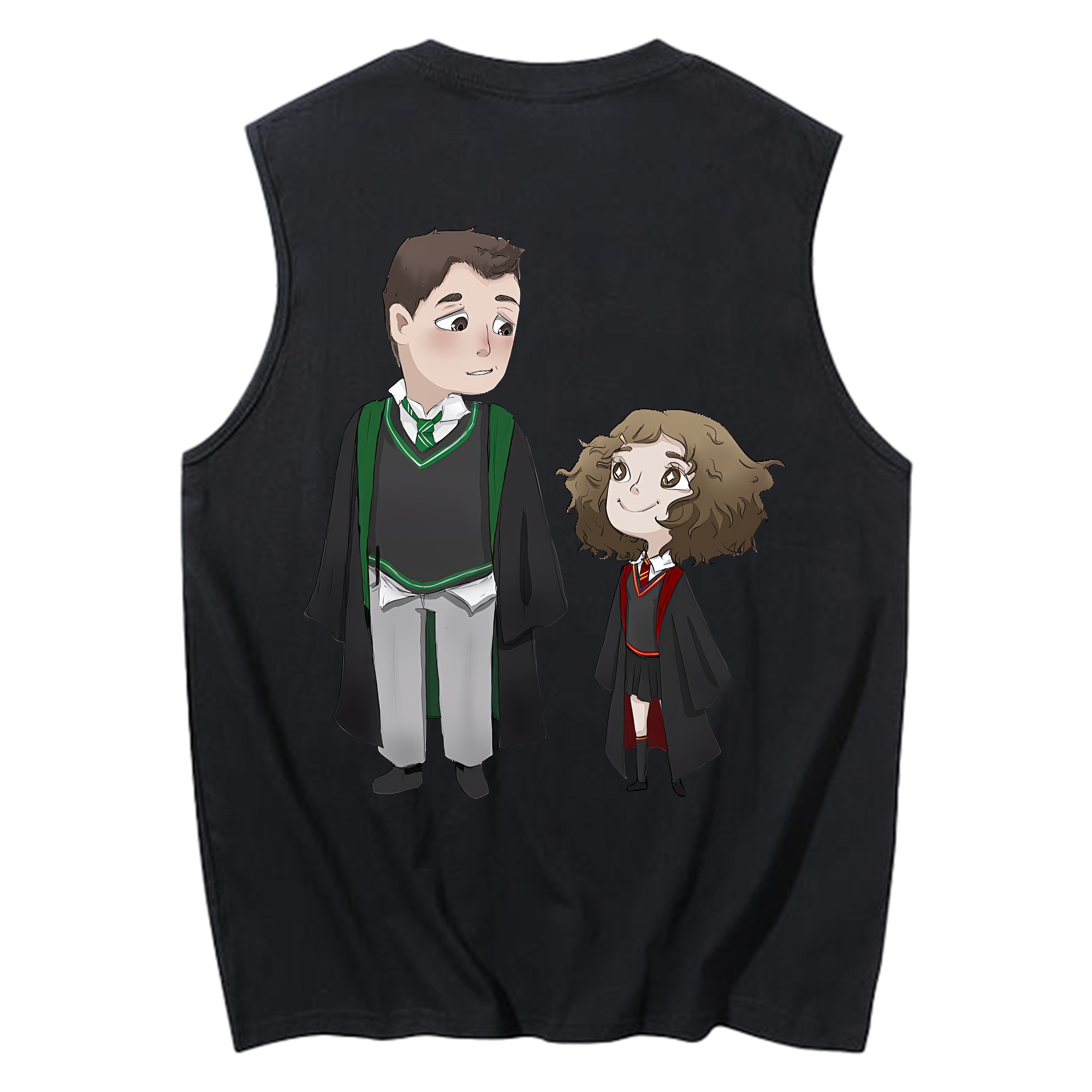 （画像用） Harry Potter ハリー・ポッターシリーズ コットン100％タンクトップ（背面プリント）
