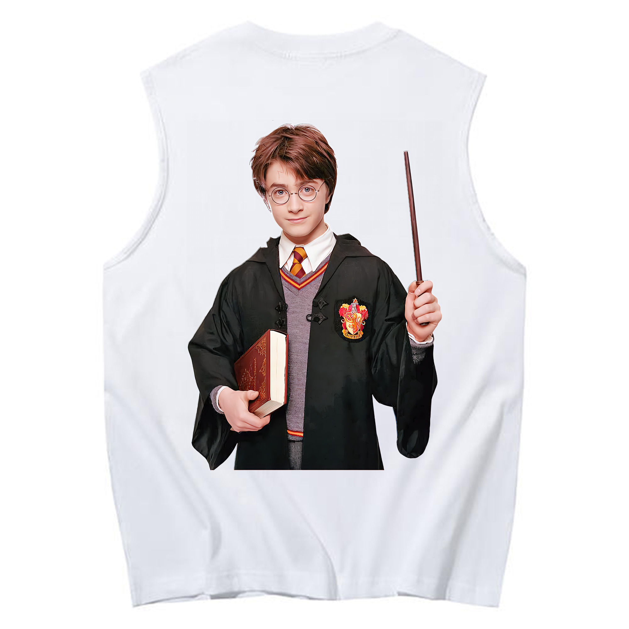 （画像用） Harry Potter ハリー・ポッターシリーズ コットン100％タンクトップ（背面プリント）