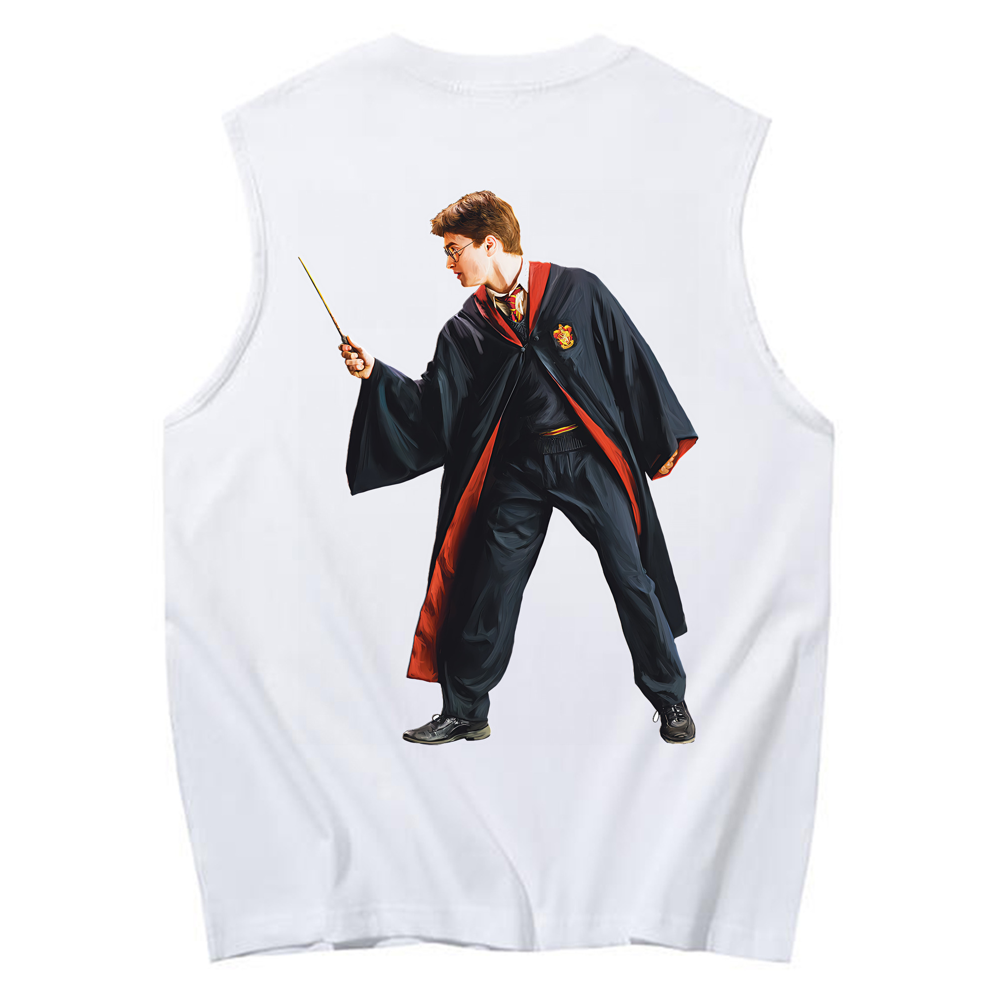（画像用） Harry Potter ハリー・ポッターシリーズ コットン100％タンクトップ（背面プリント）
