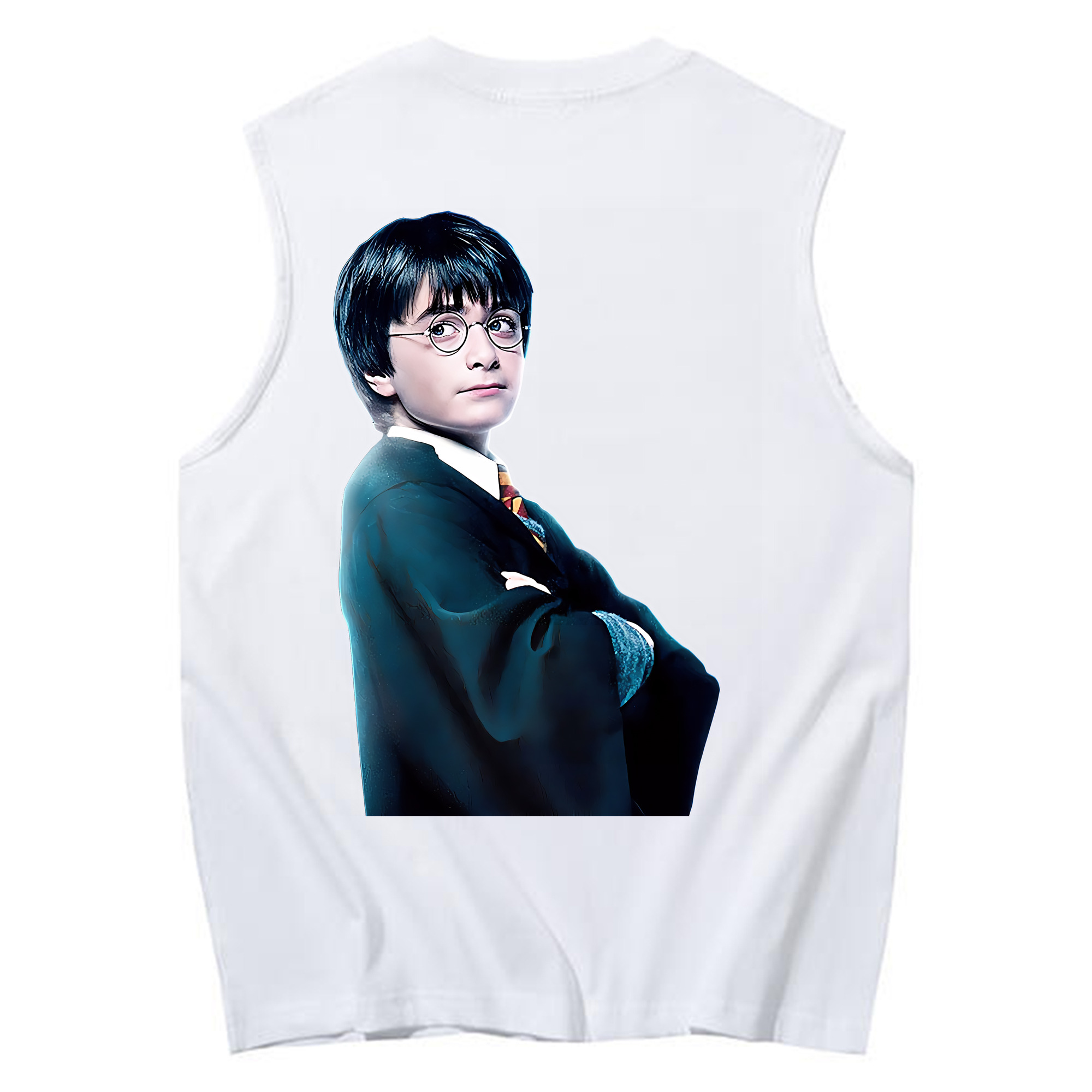 （画像用） Harry Potter ハリー・ポッターシリーズ コットン100％タンクトップ（背面プリント）