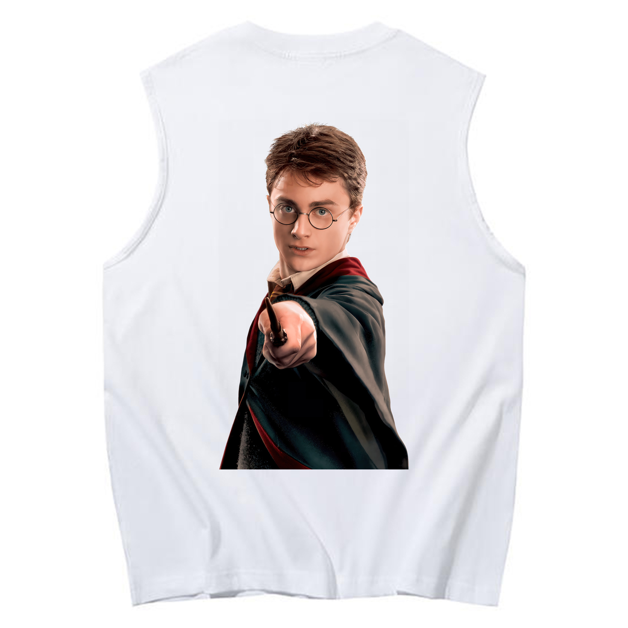 （画像用） Harry Potter ハリー・ポッターシリーズ コットン100％タンクトップ（背面プリント）