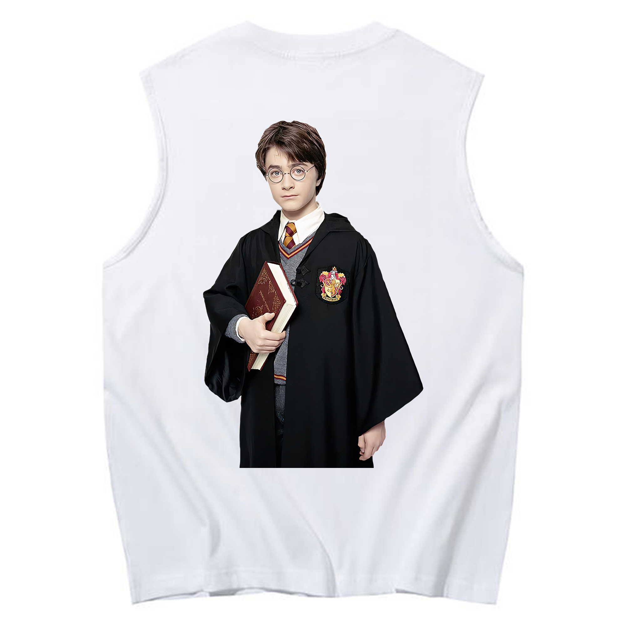 （画像用） Harry Potter ハリー・ポッターシリーズ コットン100％タンクトップ（背面プリント）