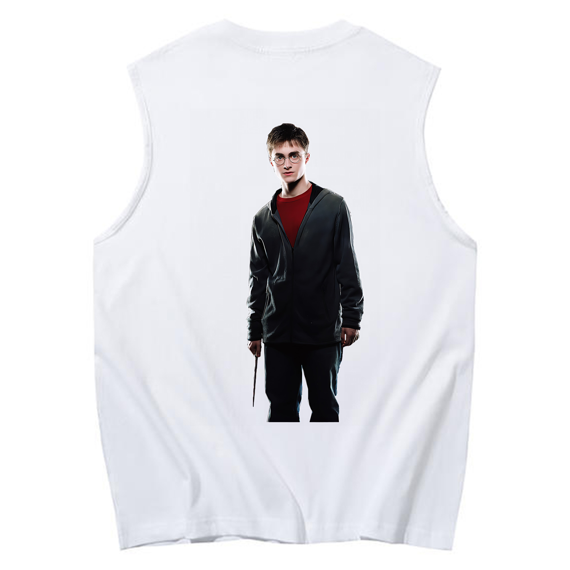（画像用） Harry Potter ハリー・ポッターシリーズ コットン100％タンクトップ（背面プリント）