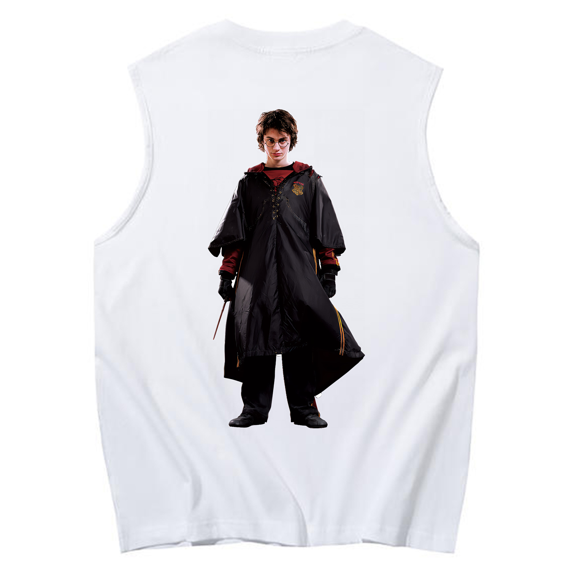 （画像用） Harry Potter ハリー・ポッターシリーズ コットン100％タンクトップ（背面プリント）