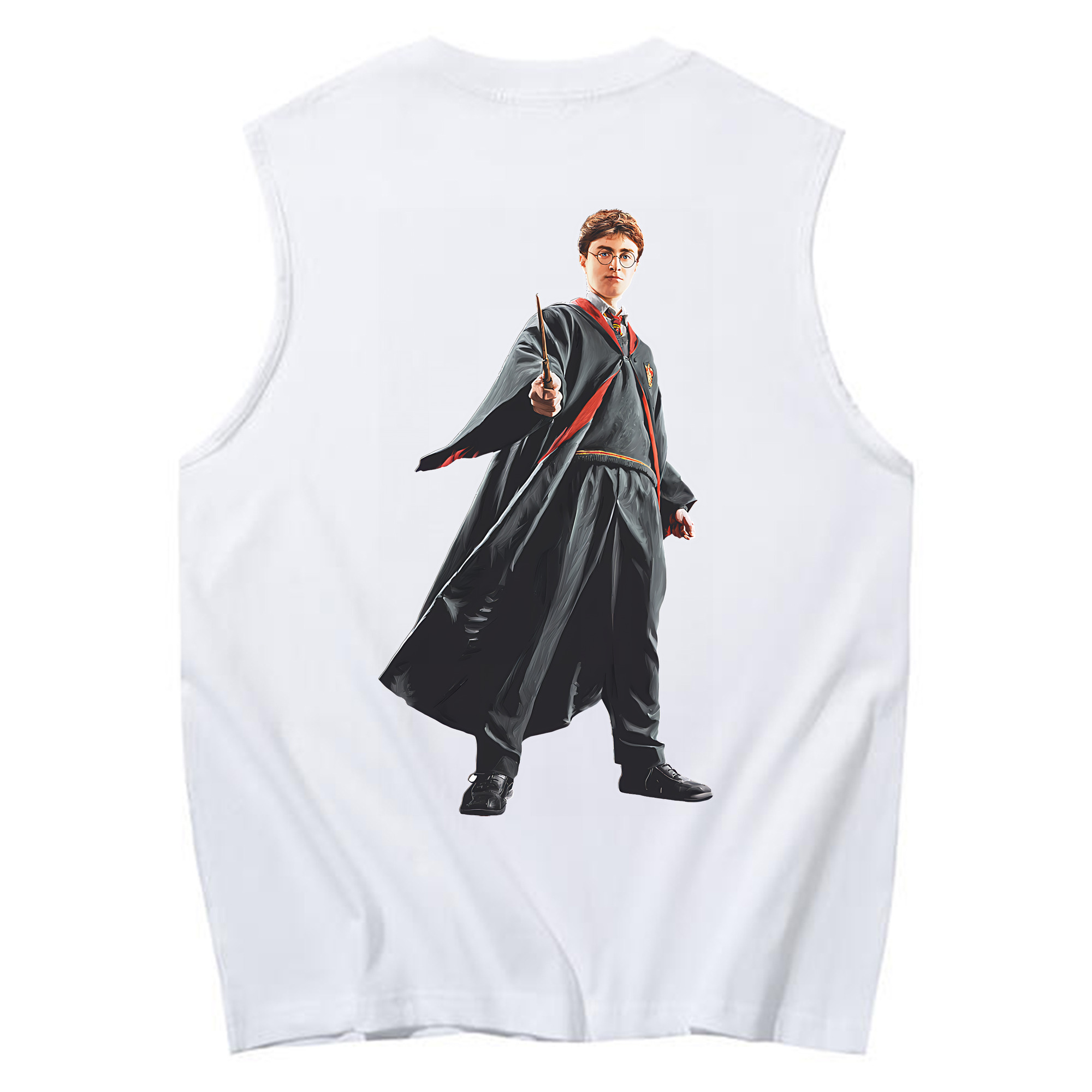 （画像用） Harry Potter ハリー・ポッターシリーズ コットン100％タンクトップ（背面プリント）