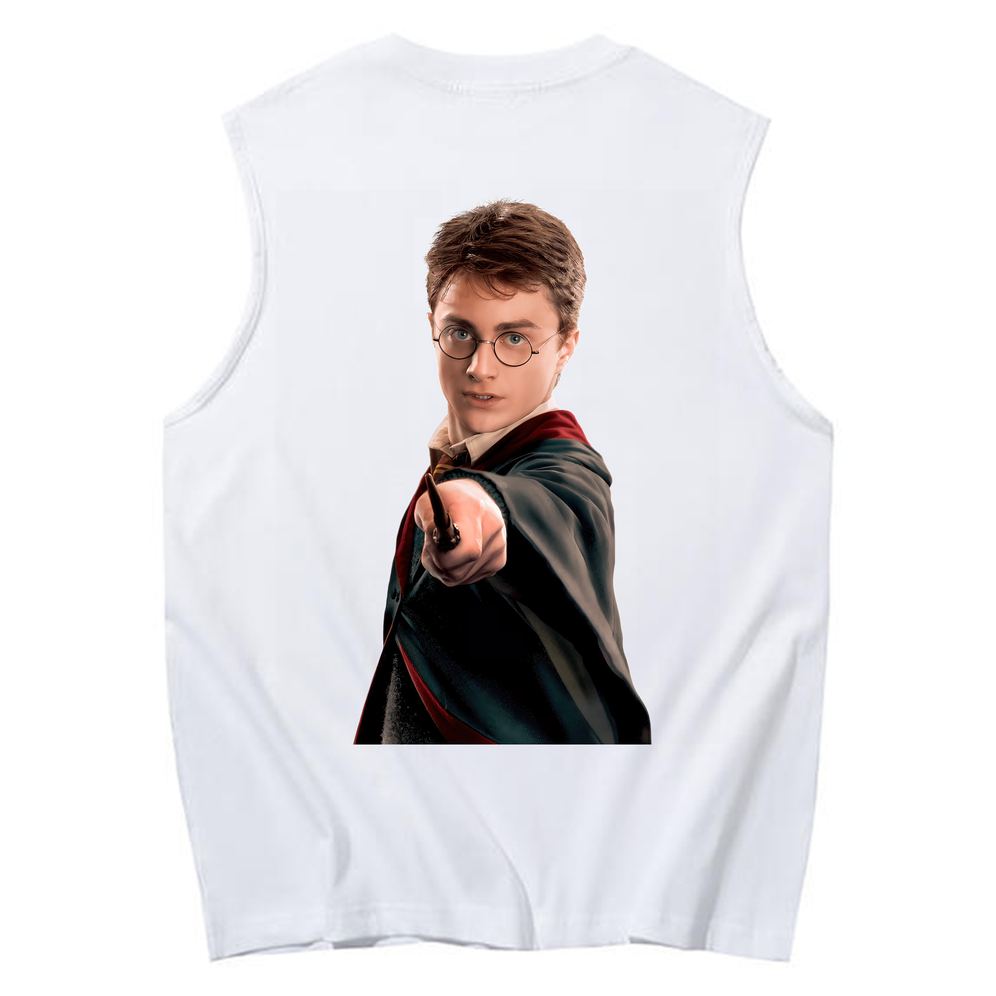 （画像用） Harry Potter ハリー・ポッターシリーズ コットン100％タンクトップ（背面プリント）