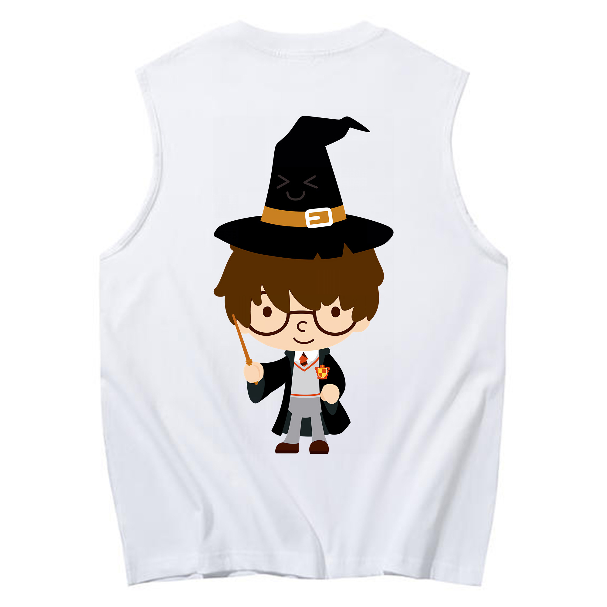 （画像用） Harry Potter ハリー・ポッターシリーズ コットン100％タンクトップ（背面プリント）