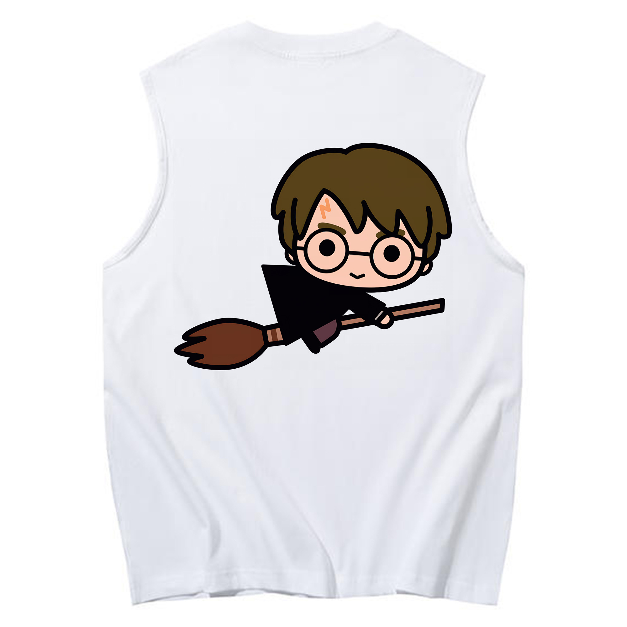 （画像用） Harry Potter ハリー・ポッターシリーズ コットン100％タンクトップ（背面プリント）