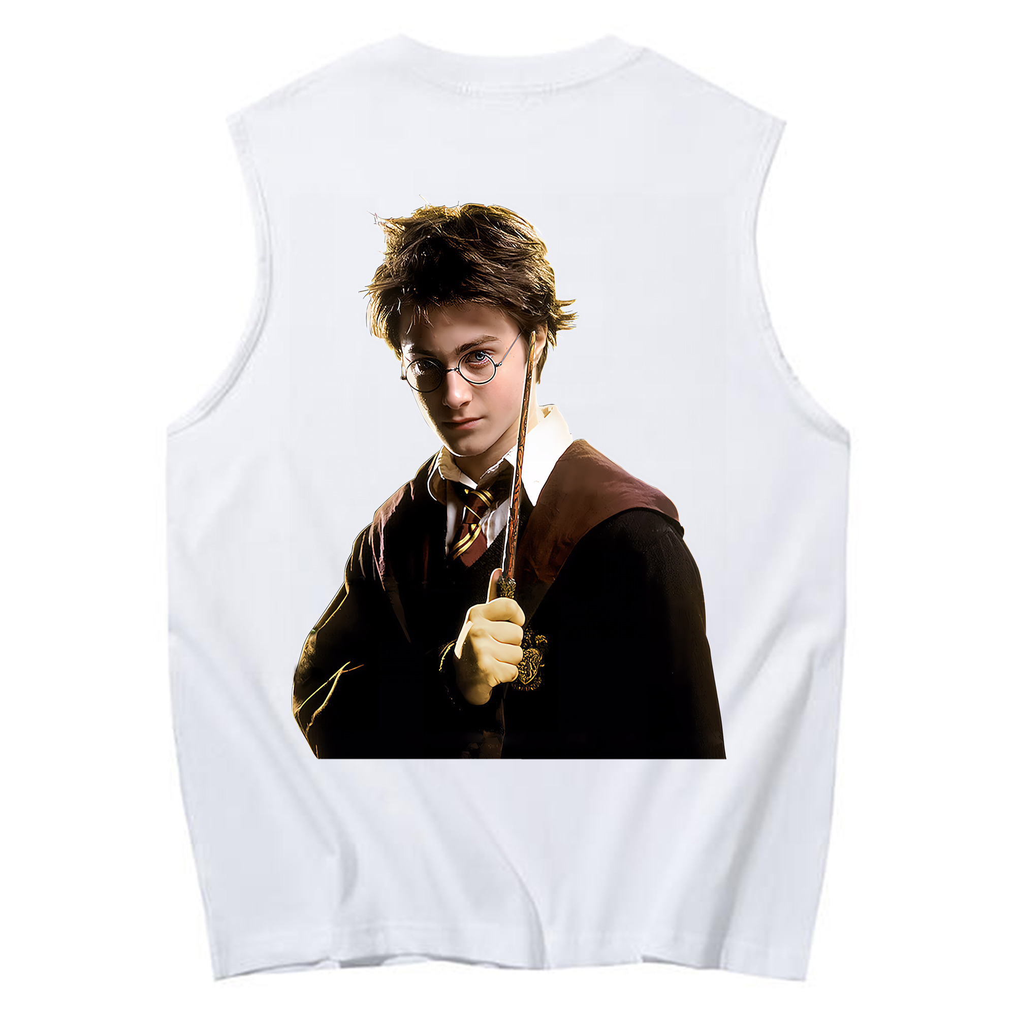 （画像用） Harry Potter ハリー・ポッターシリーズ コットン100％タンクトップ（背面プリント）