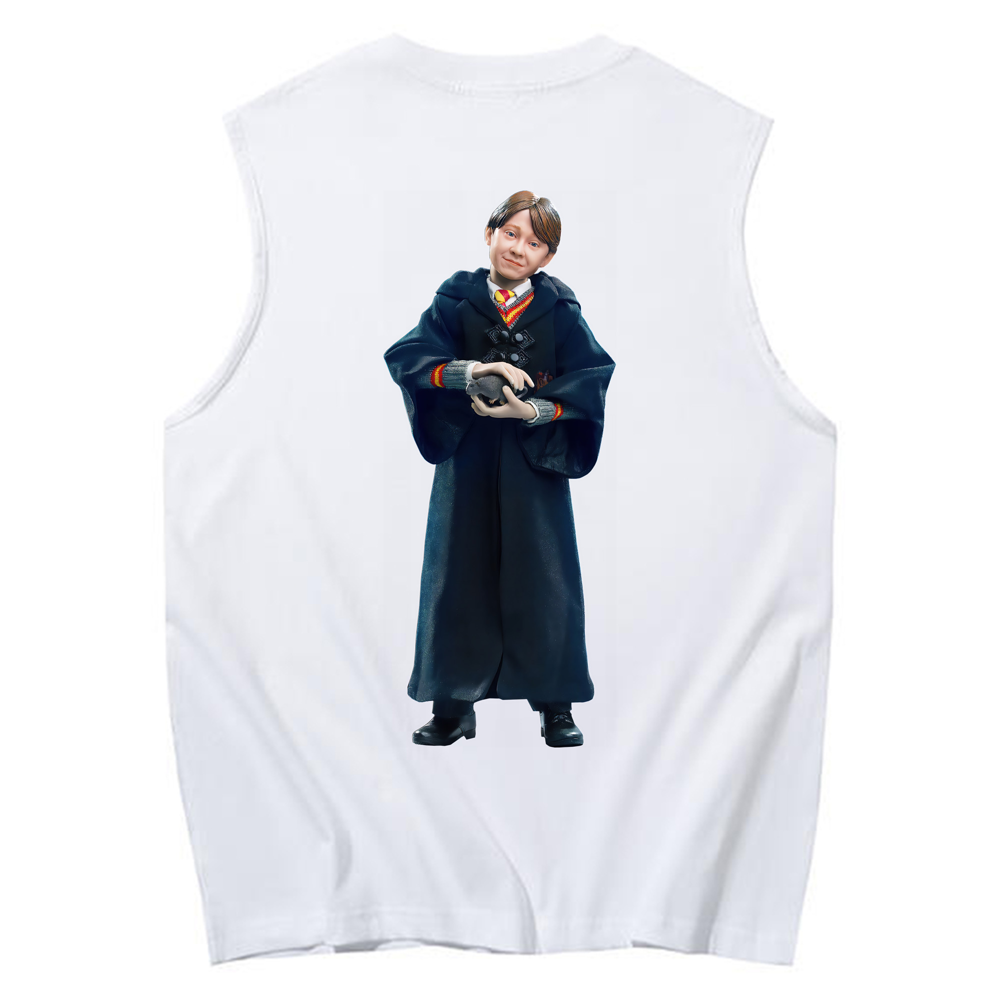 （画像用） Harry Potter ハリー・ポッターシリーズ コットン100％タンクトップ（背面プリント）
