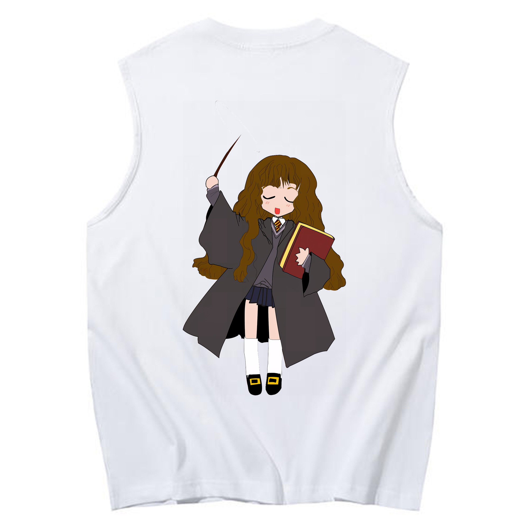 （画像用） Harry Potter ハリー・ポッターシリーズ コットン100％タンクトップ（背面プリント）