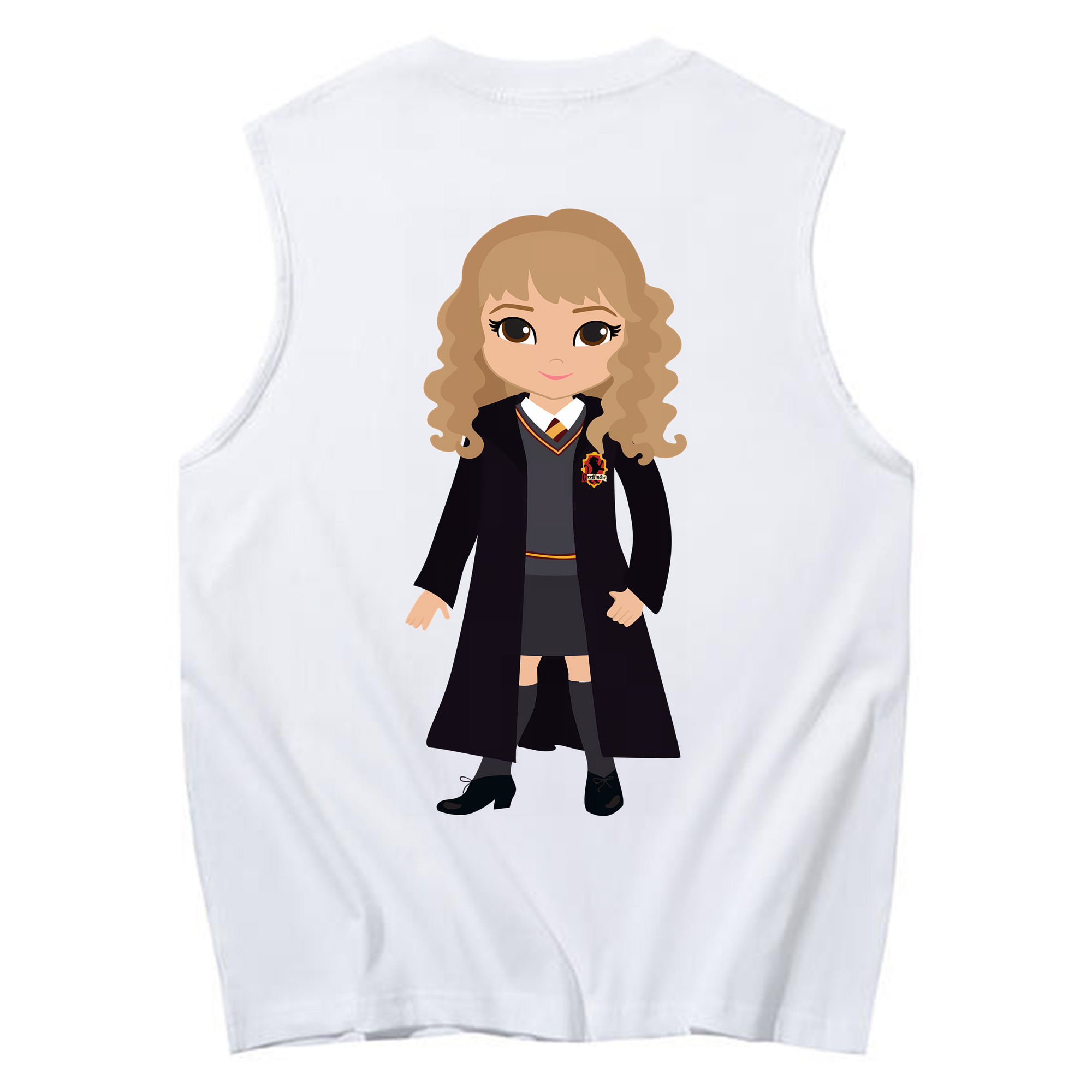 （画像用） Harry Potter ハリー・ポッターシリーズ コットン100％タンクトップ（背面プリント）