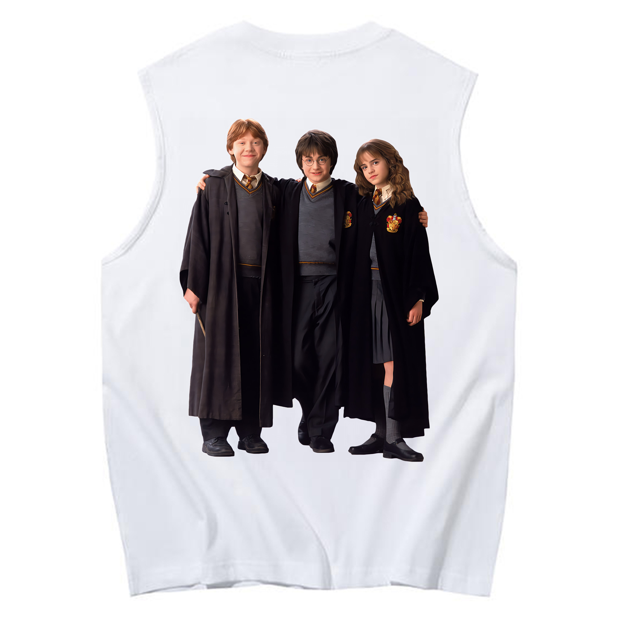 （画像用） Harry Potter ハリー・ポッターシリーズ コットン100％タンクトップ（背面プリント）