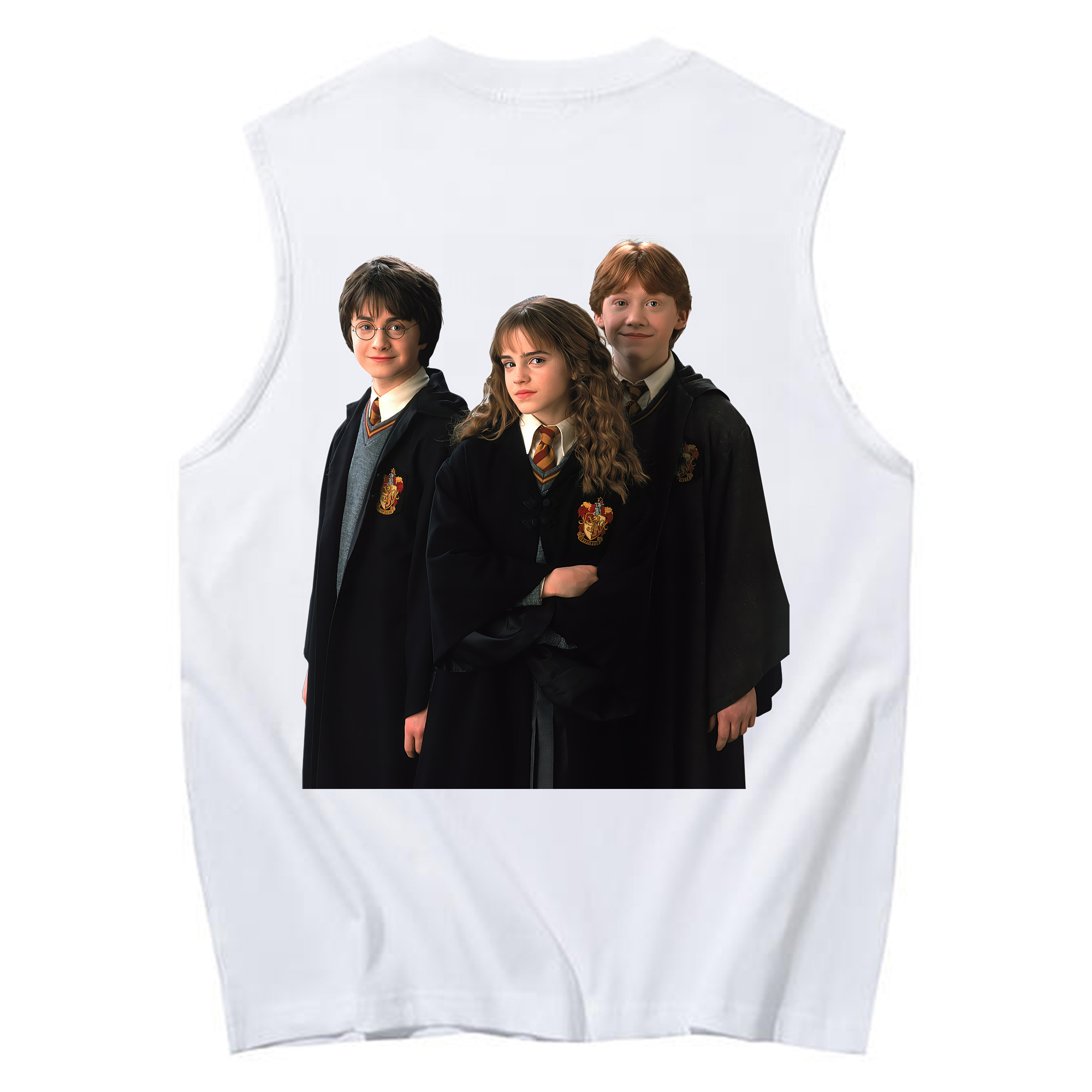 （画像用） Harry Potter ハリー・ポッターシリーズ コットン100％タンクトップ（背面プリント）