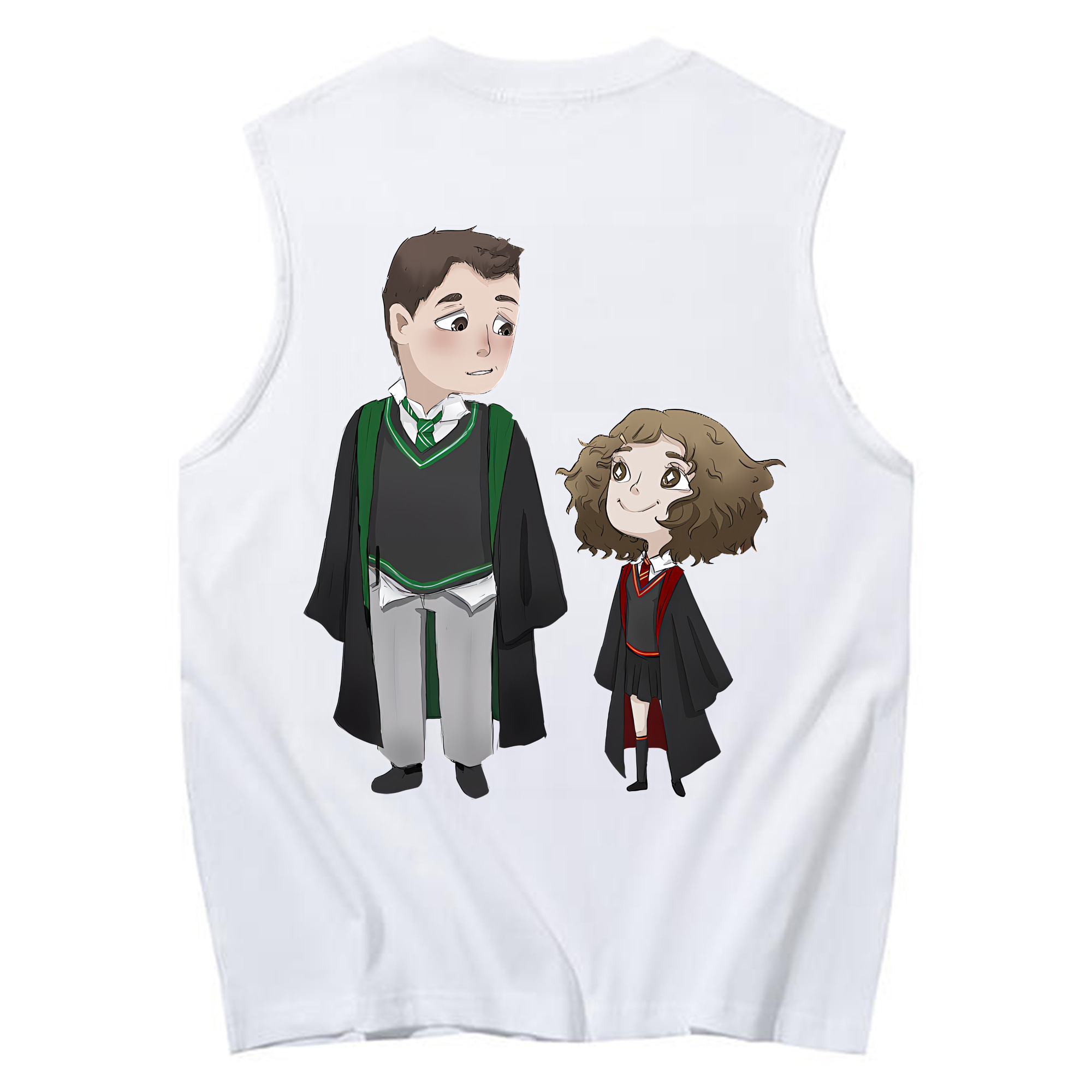 （画像用） Harry Potter ハリー・ポッターシリーズ コットン100％タンクトップ（背面プリント）