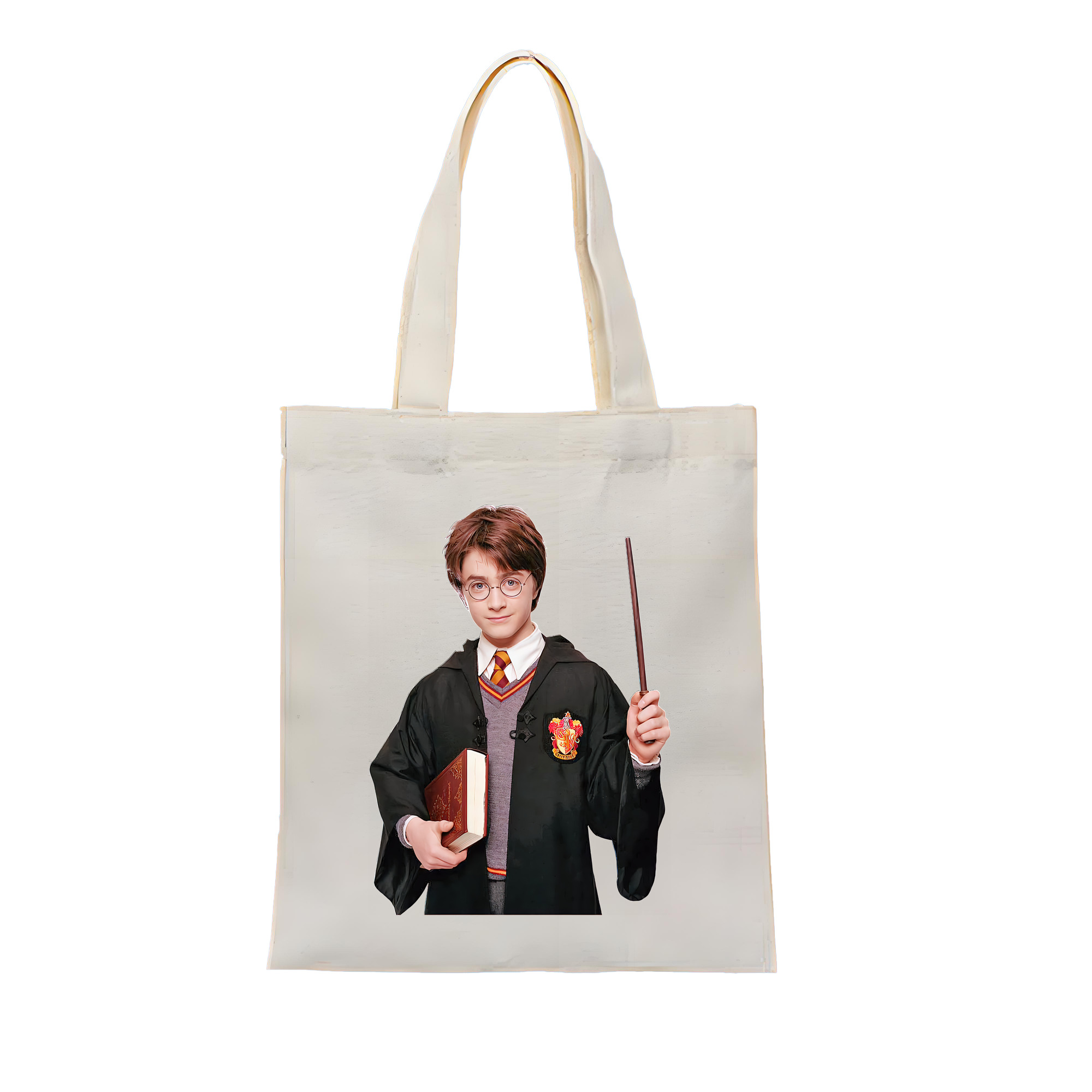 （画像用） Harry Potter ハリー・ポッターシリーズ 縦型キャンバス生地手提げバッグ　トートバッグ