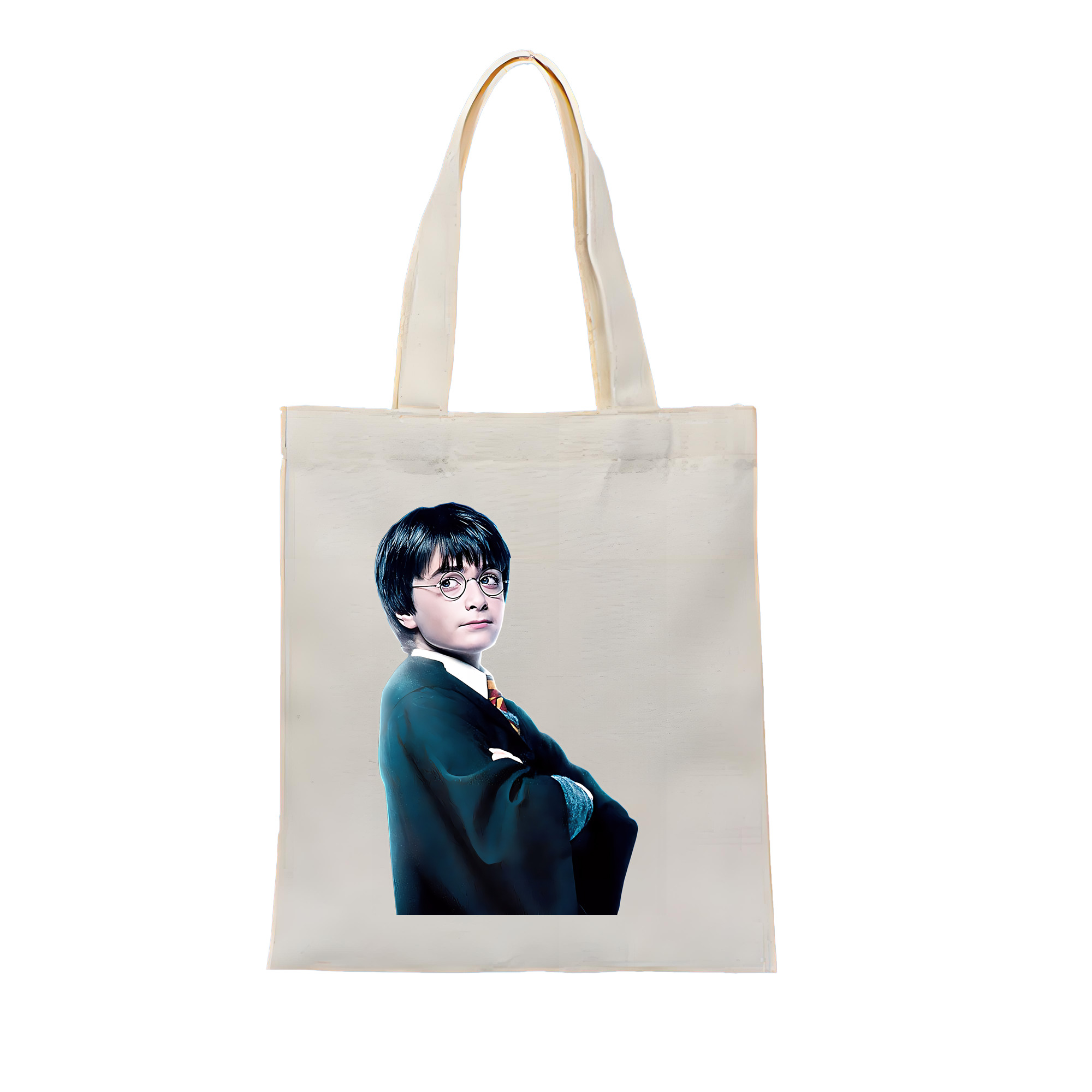 （画像用） Harry Potter ハリー・ポッターシリーズ 縦型キャンバス生地手提げバッグ　トートバッグ