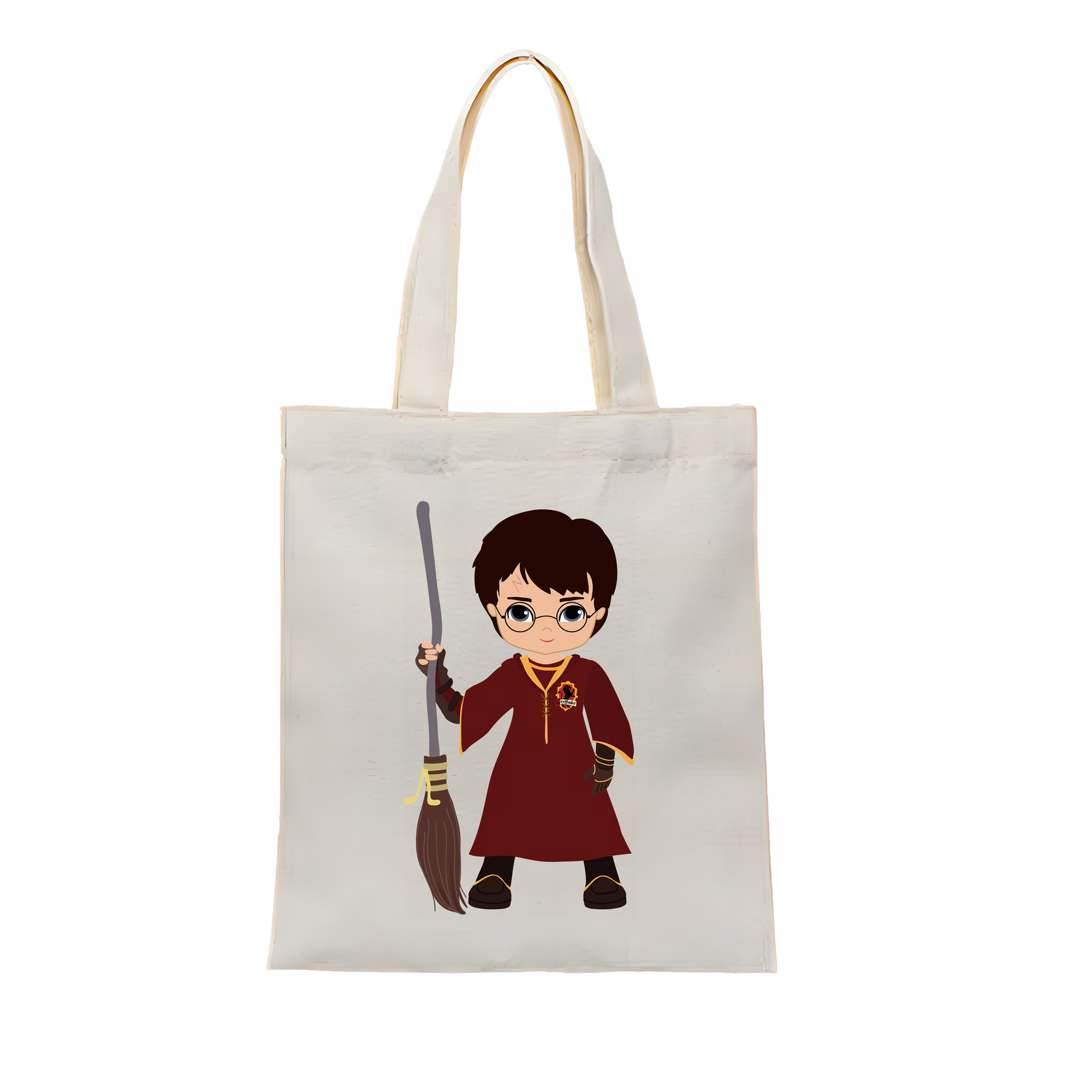 （画像用） Harry Potter ハリー・ポッターシリーズ 縦型キャンバス生地手提げバッグ　トートバッグ