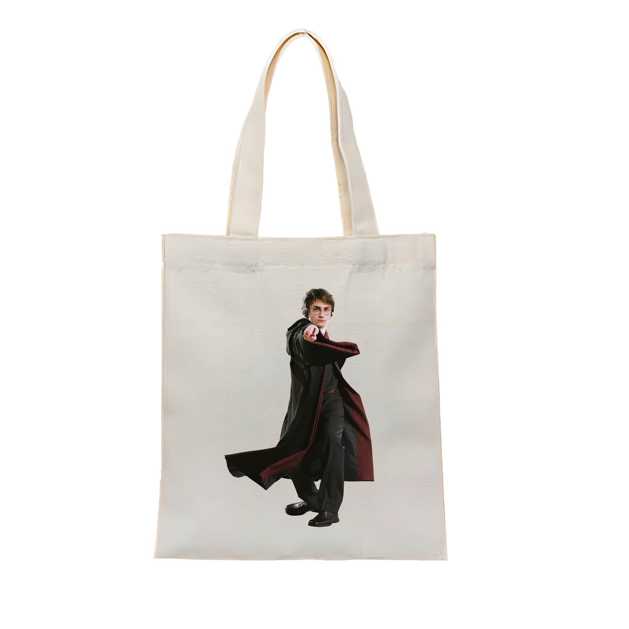 （画像用） Harry Potter ハリー・ポッターシリーズ 縦型キャンバス生地手提げバッグ　トートバッグ