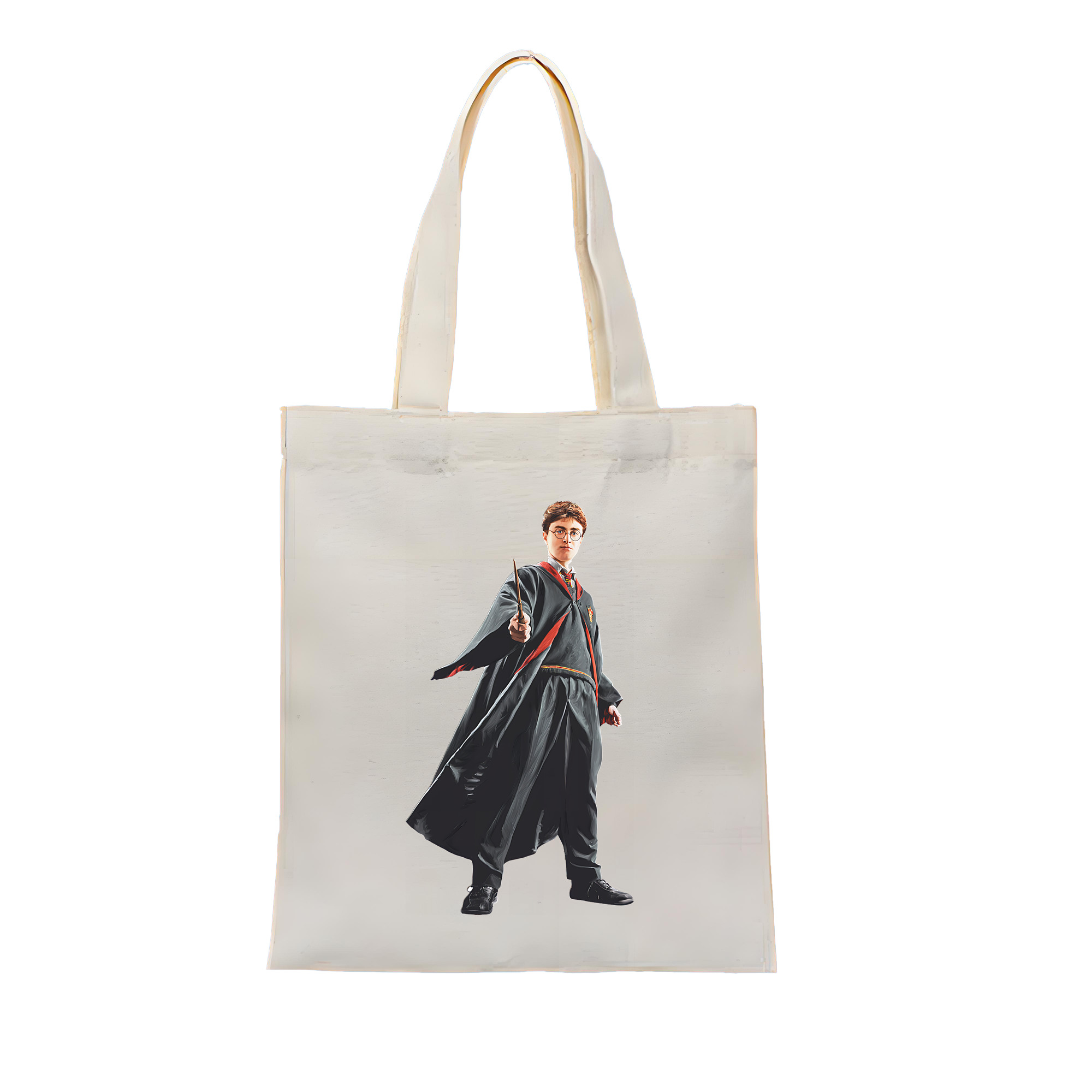 （画像用） Harry Potter ハリー・ポッターシリーズ 縦型キャンバス生地手提げバッグ　トートバッグ