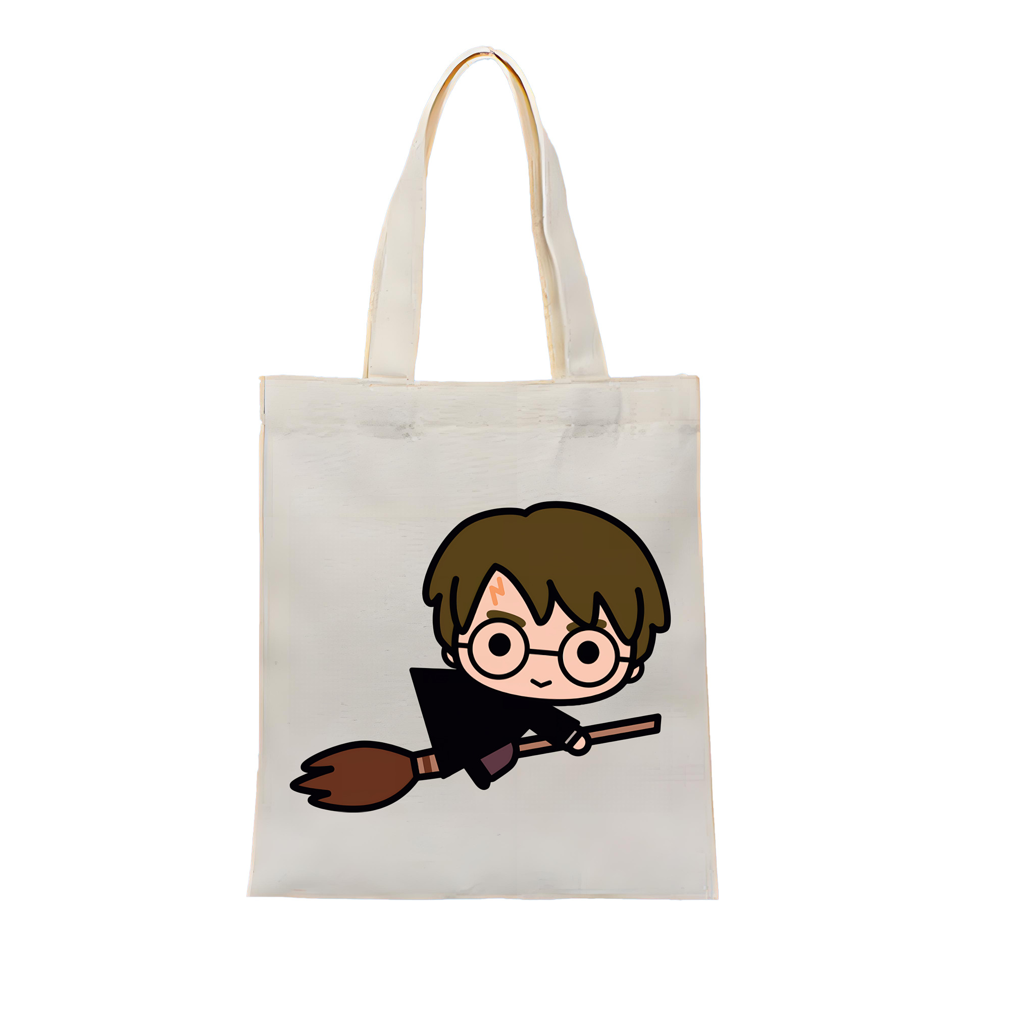 （画像用） Harry Potter ハリー・ポッターシリーズ 縦型キャンバス生地手提げバッグ　トートバッグ