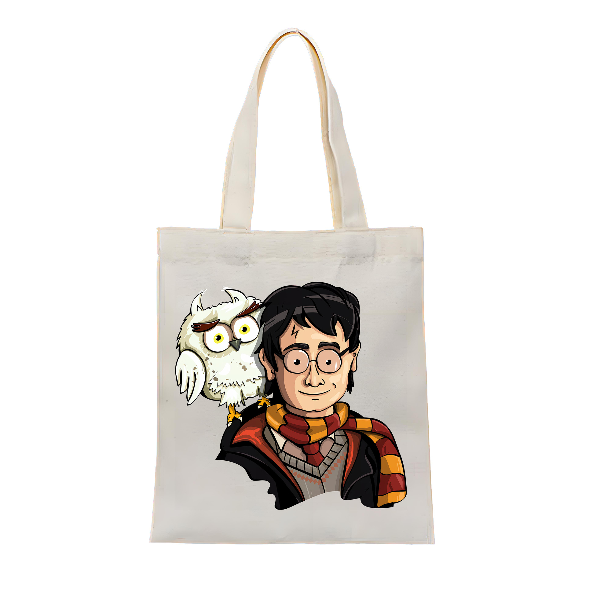 （画像用） Harry Potter ハリー・ポッターシリーズ 縦型キャンバス生地手提げバッグ　トートバッグ