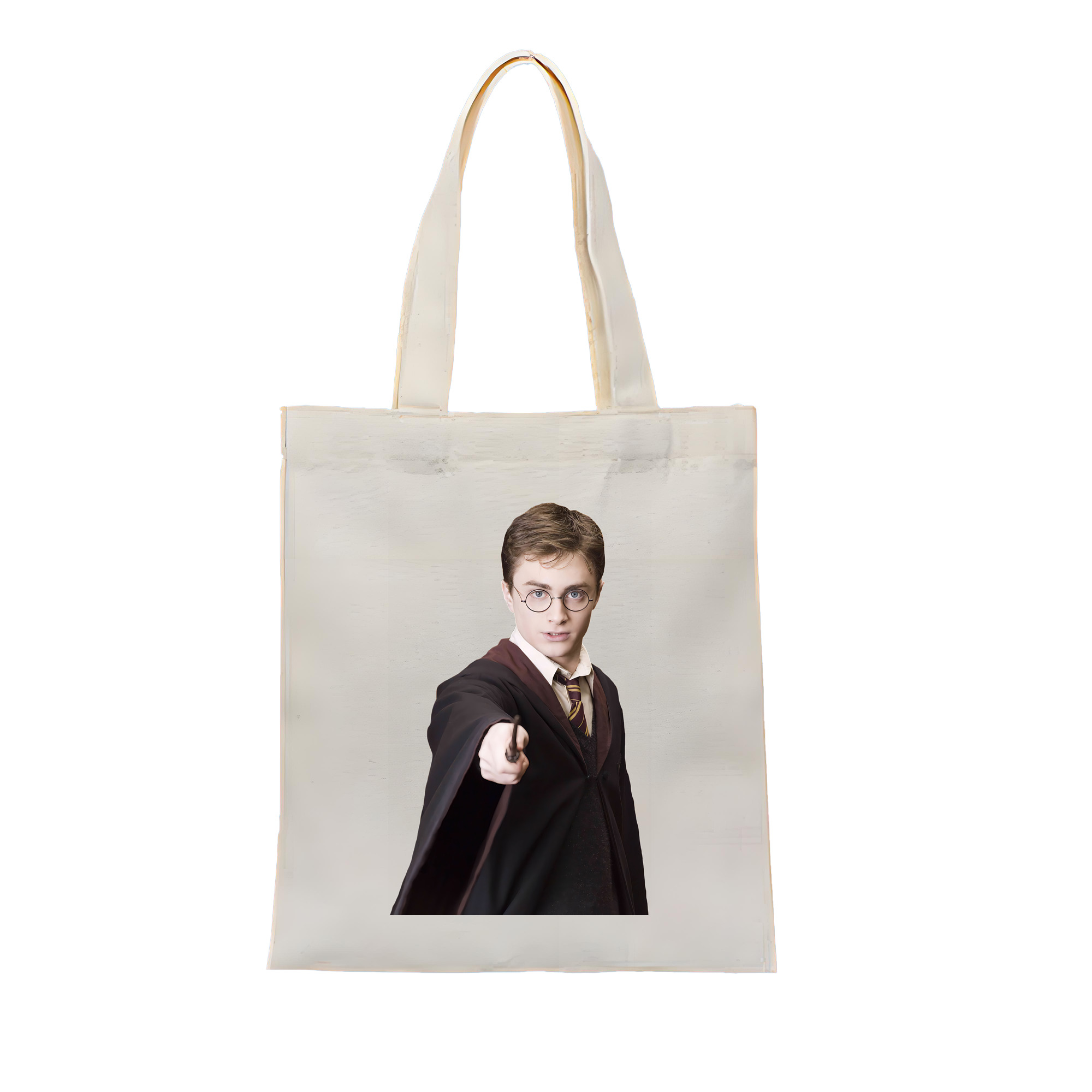 （画像用） Harry Potter ハリー・ポッターシリーズ 縦型キャンバス生地手提げバッグ　トートバッグ