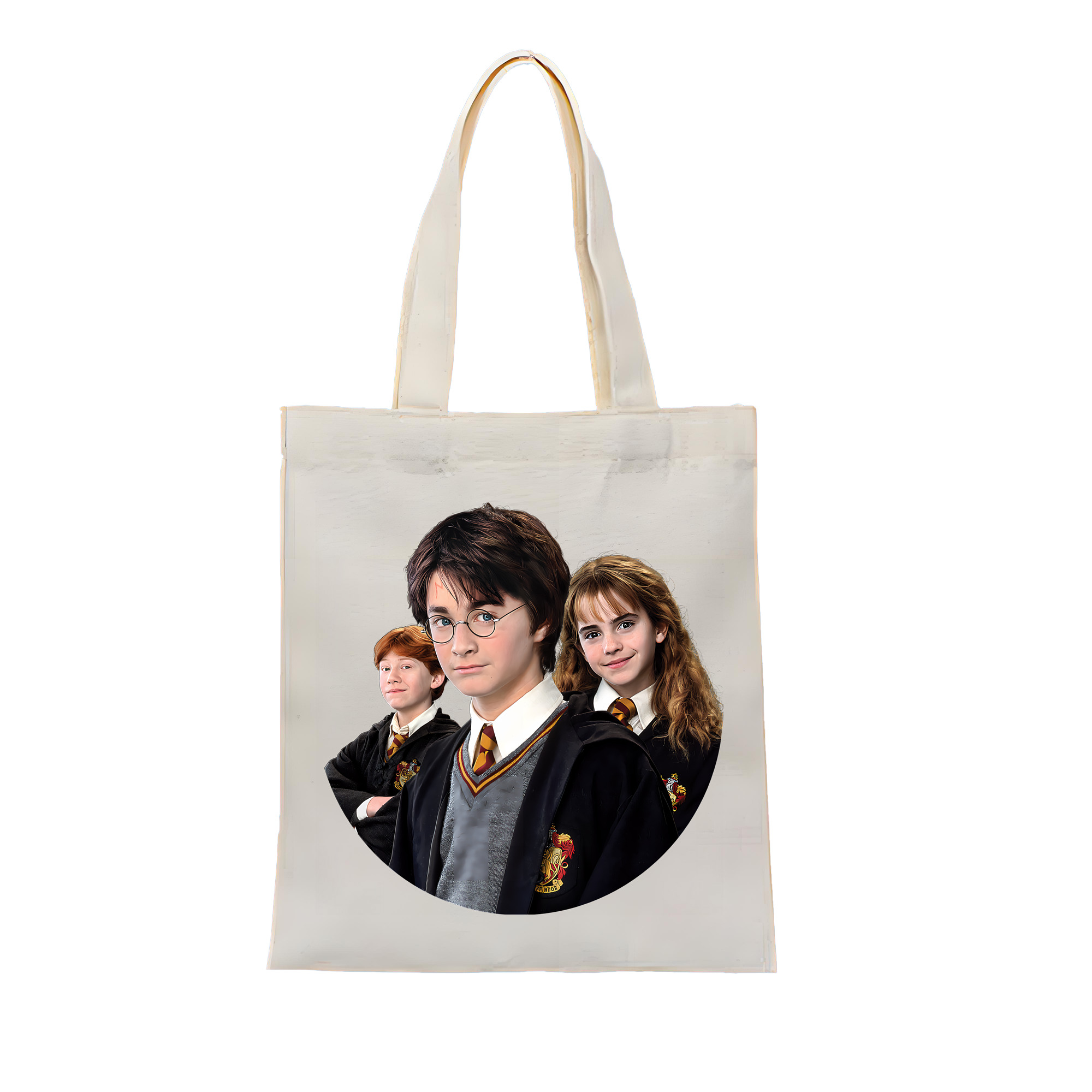 （画像用） Harry Potter ハリー・ポッターシリーズ 縦型キャンバス生地手提げバッグ　トートバッグ