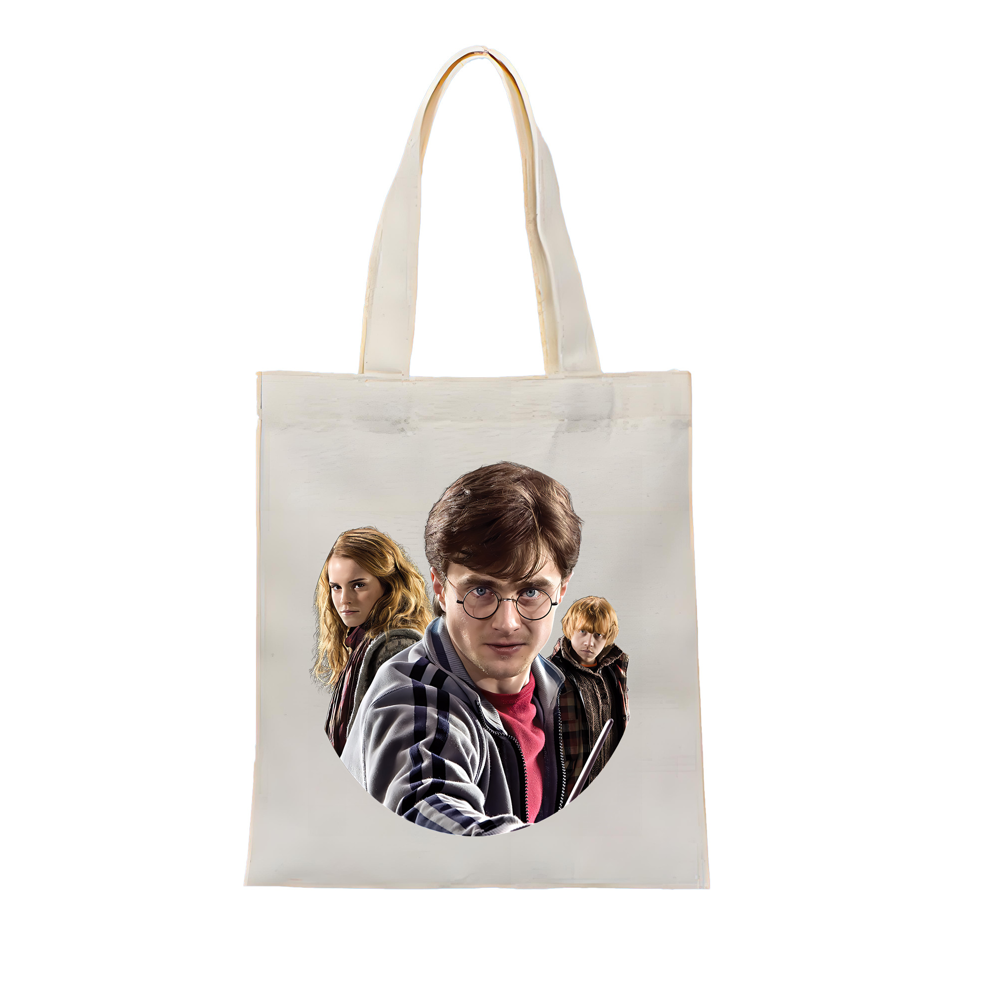 （画像用） Harry Potter ハリー・ポッターシリーズ 縦型キャンバス生地手提げバッグ　トートバッグ