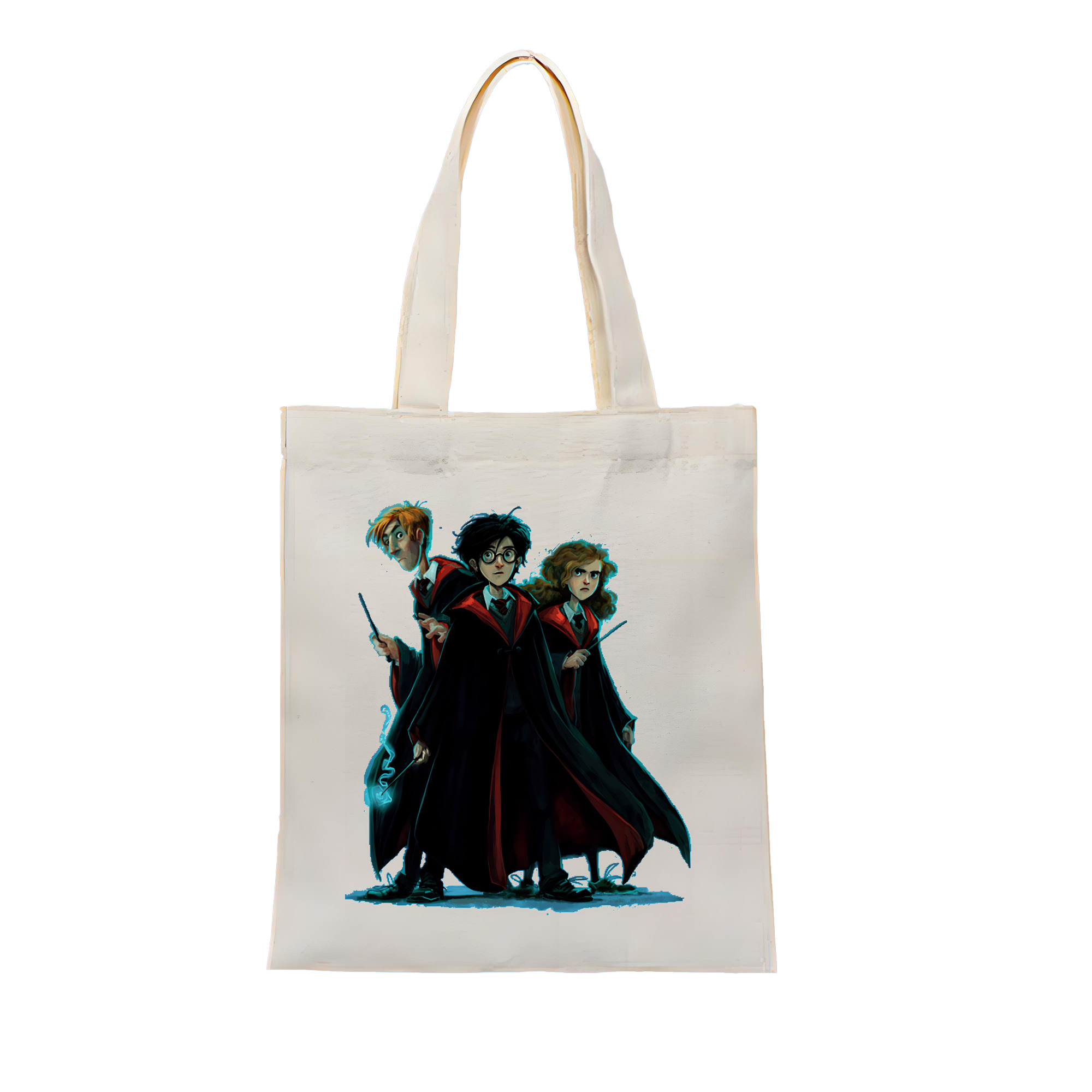 （画像用） Harry Potter ハリー・ポッターシリーズ 縦型キャンバス生地手提げバッグ　トートバッグ
