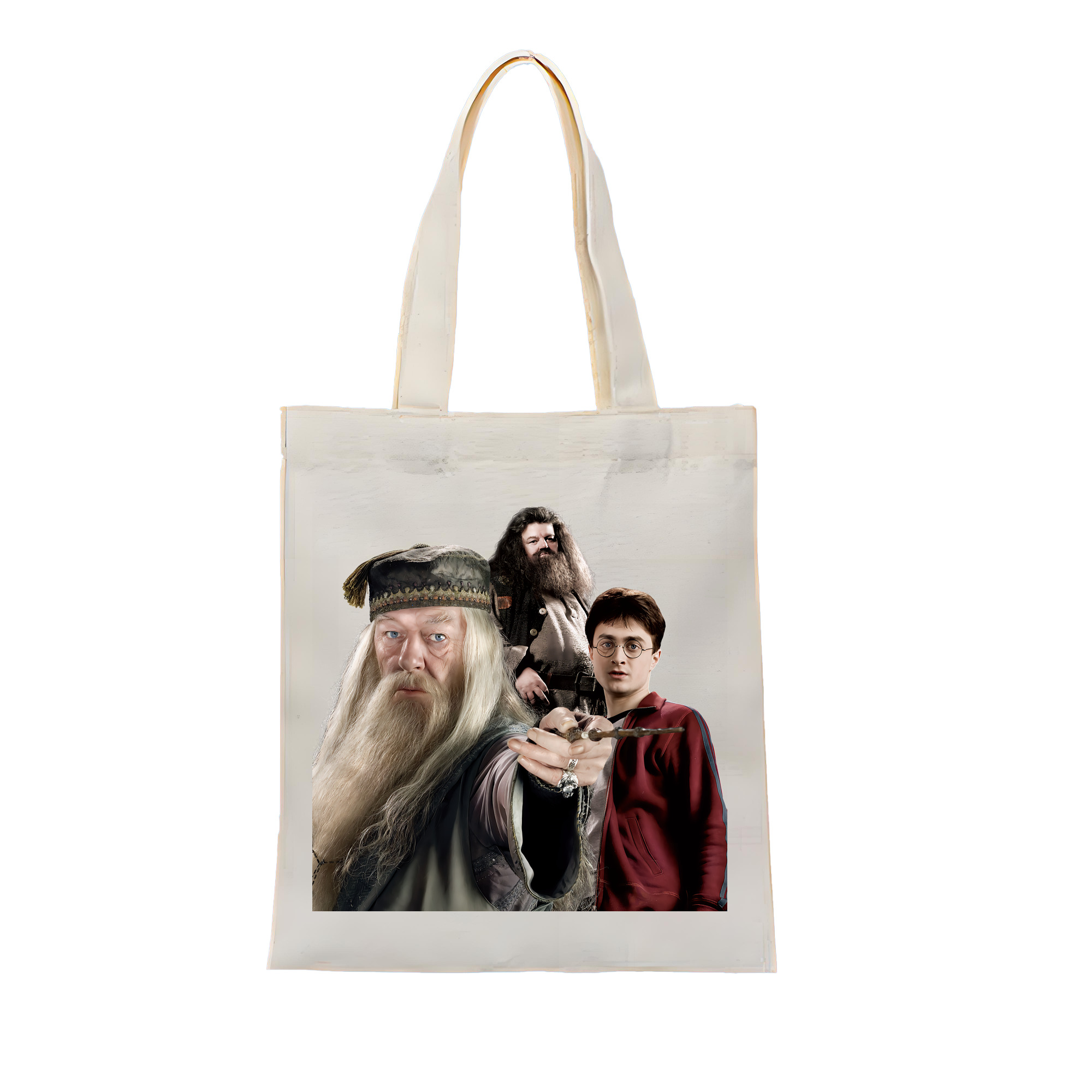 （画像用） Harry Potter ハリー・ポッターシリーズ 縦型キャンバス生地手提げバッグ　トートバッグ