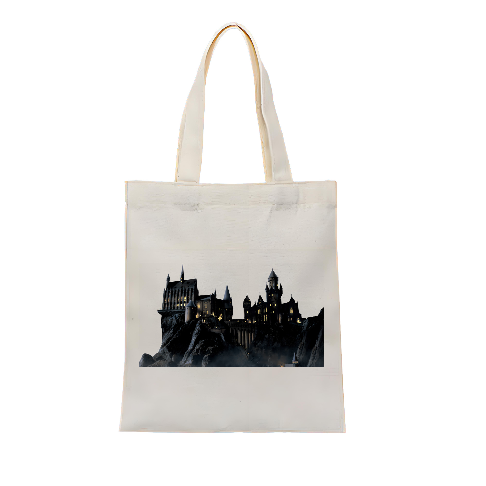 （画像用） Harry Potter ハリー・ポッターシリーズ 縦型キャンバス生地手提げバッグ　トートバッグ