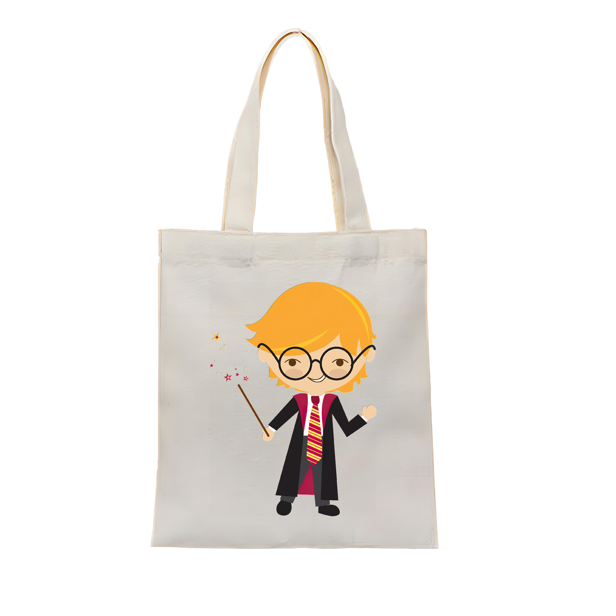 （画像用） Harry Potter ハリー・ポッターシリーズ 縦型キャンバス生地手提げバッグ　トートバッグ