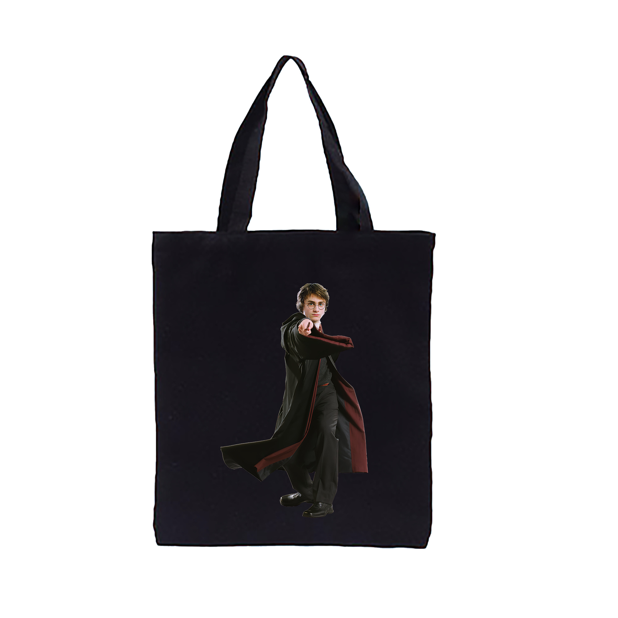 （画像用） Harry Potter ハリー・ポッターシリーズ 縦型キャンバス生地手提げバッグ　トートバッグ