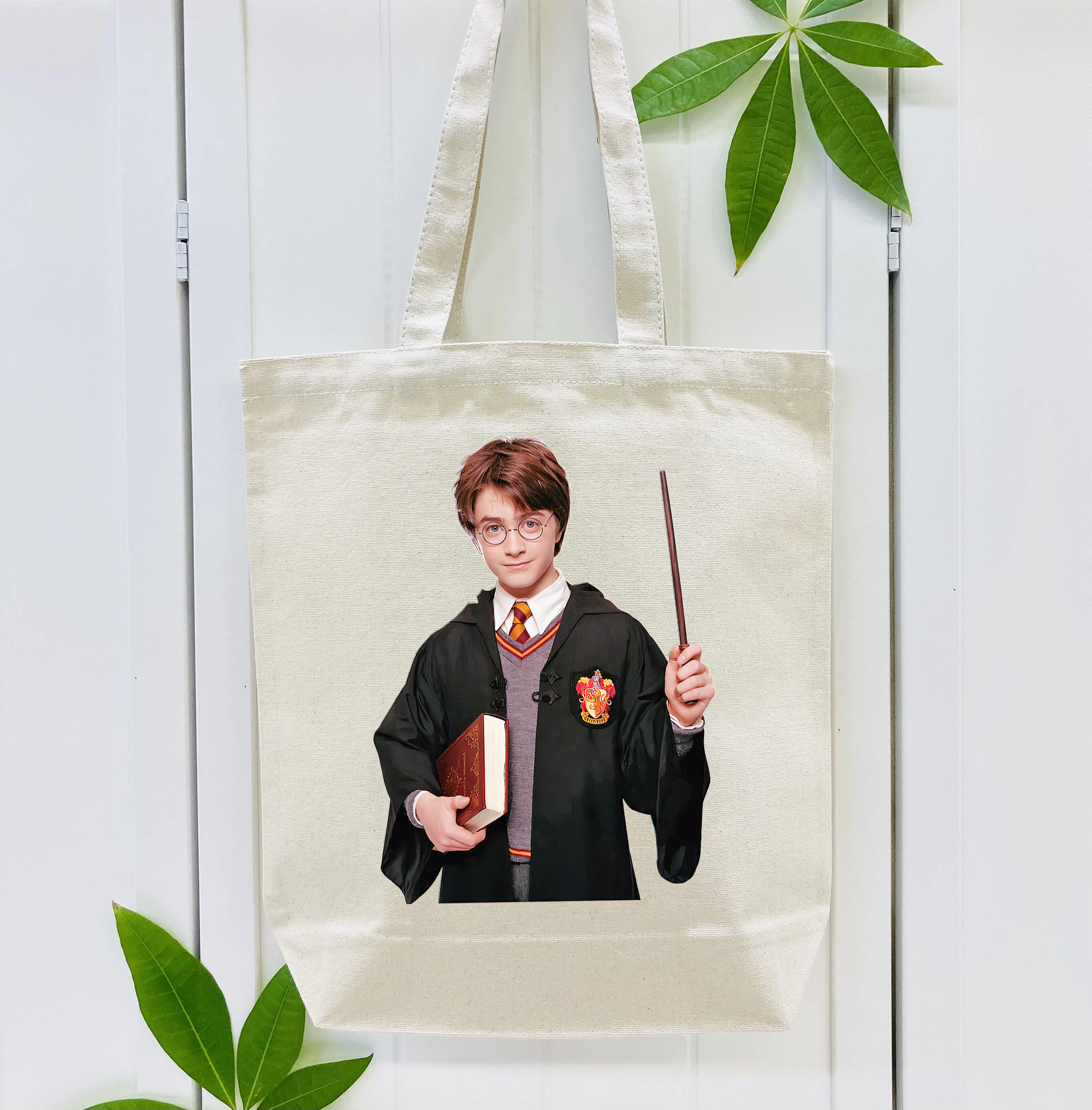 Harry Potter ハリー・ポッターシリーズ 縦型キャンバス生地手提げバッグ　トートバッグ