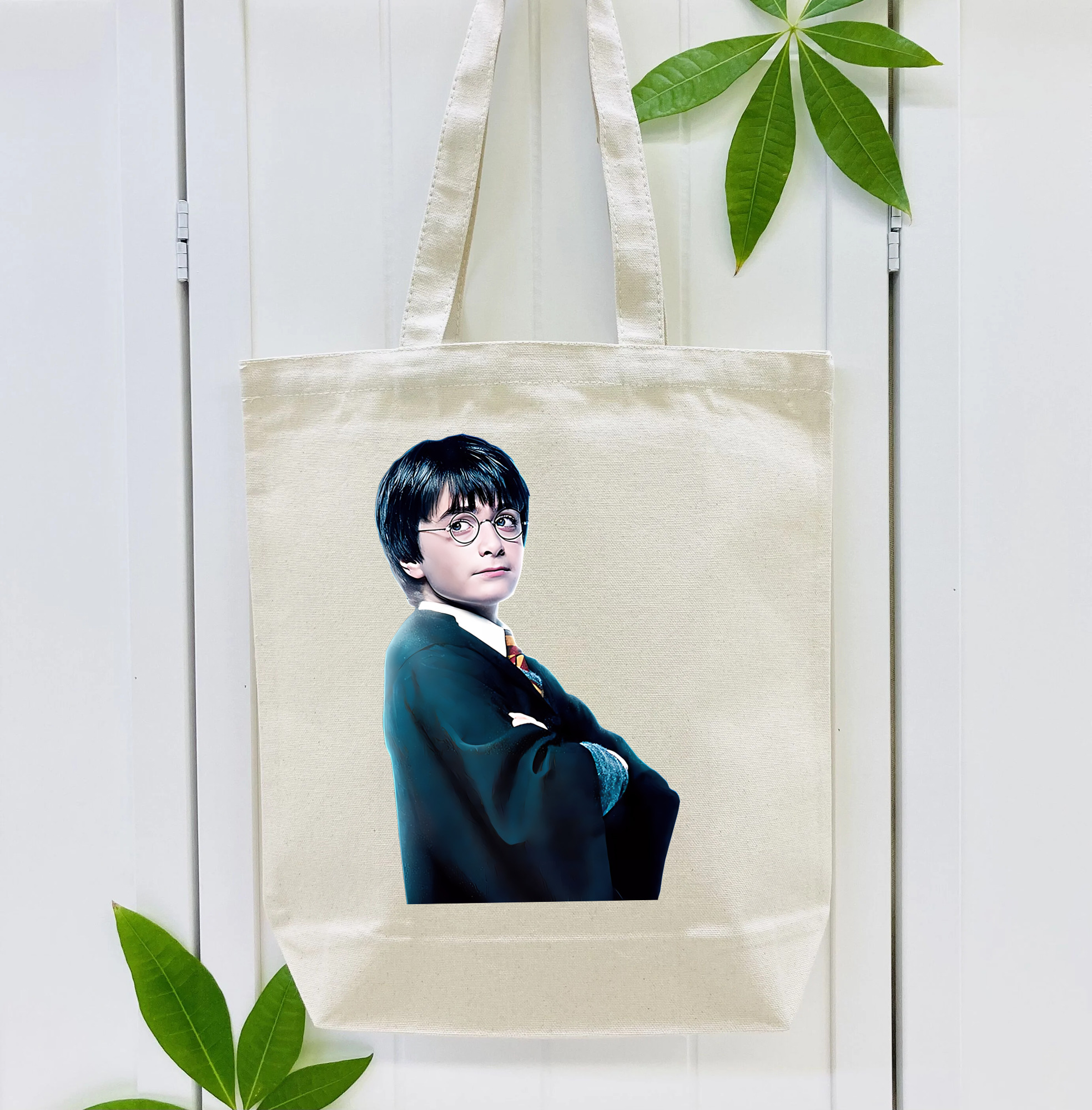 Harry Potter ハリー・ポッターシリーズ 縦型キャンバス生地手提げバッグ　トートバッグ