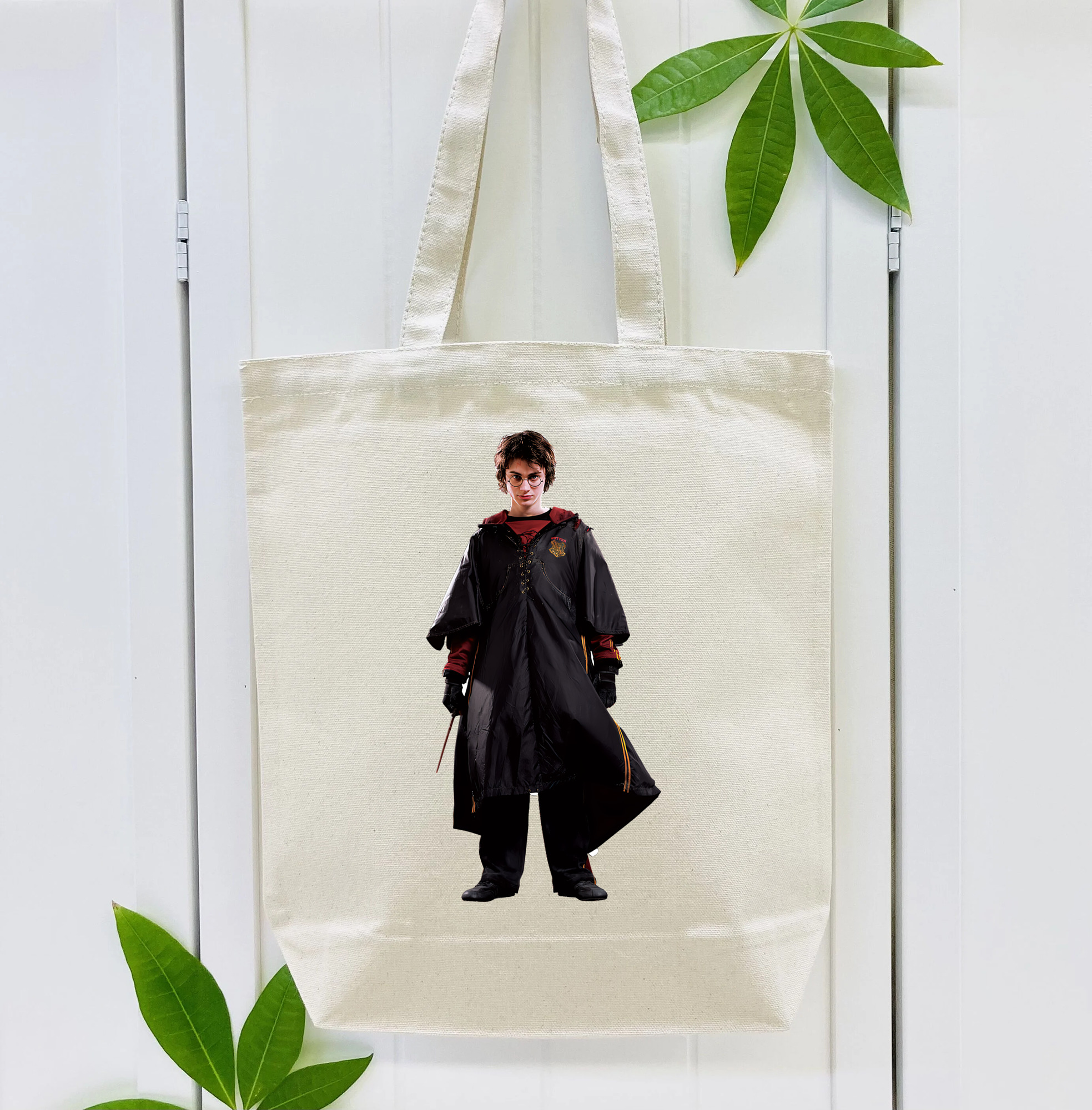 Harry Potter ハリー・ポッターシリーズ 縦型キャンバス生地手提げバッグ　トートバッグ
