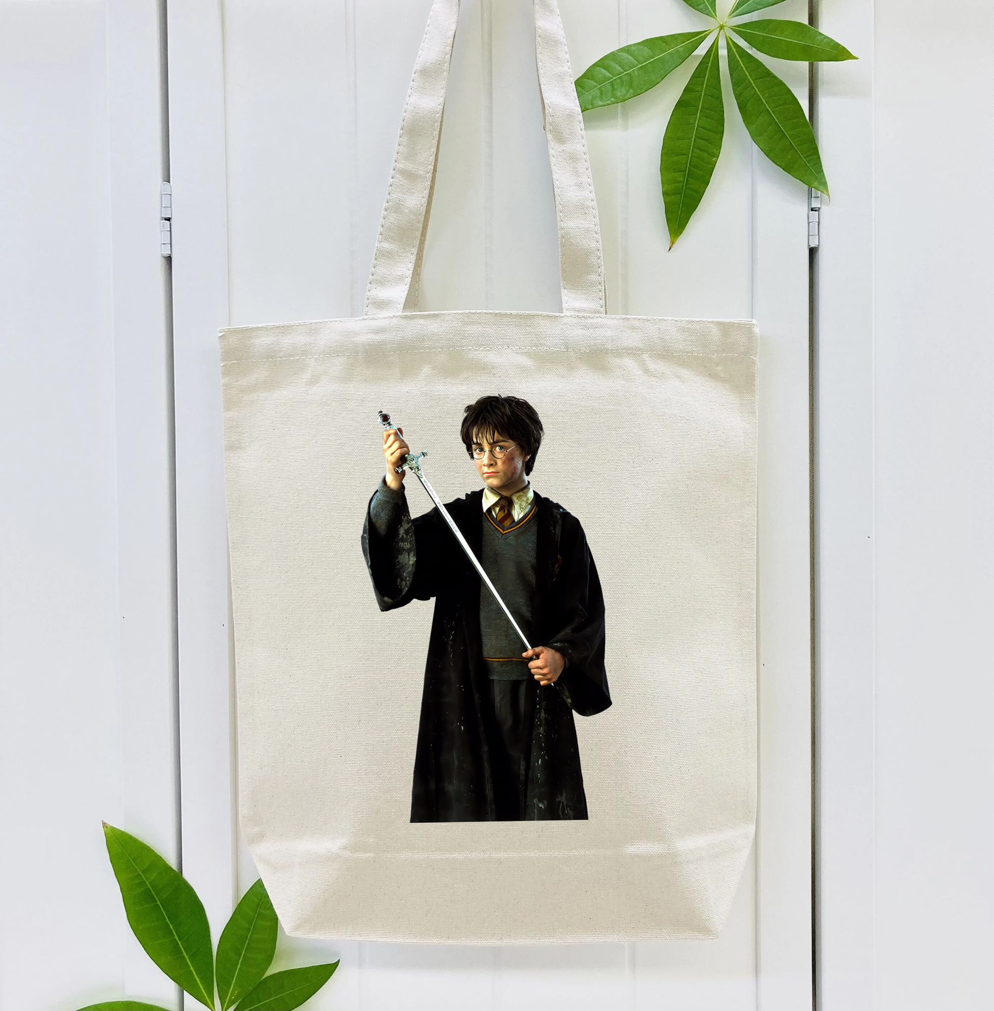Harry Potter ハリー・ポッターシリーズ 縦型キャンバス生地手提げバッグ　トートバッグ
