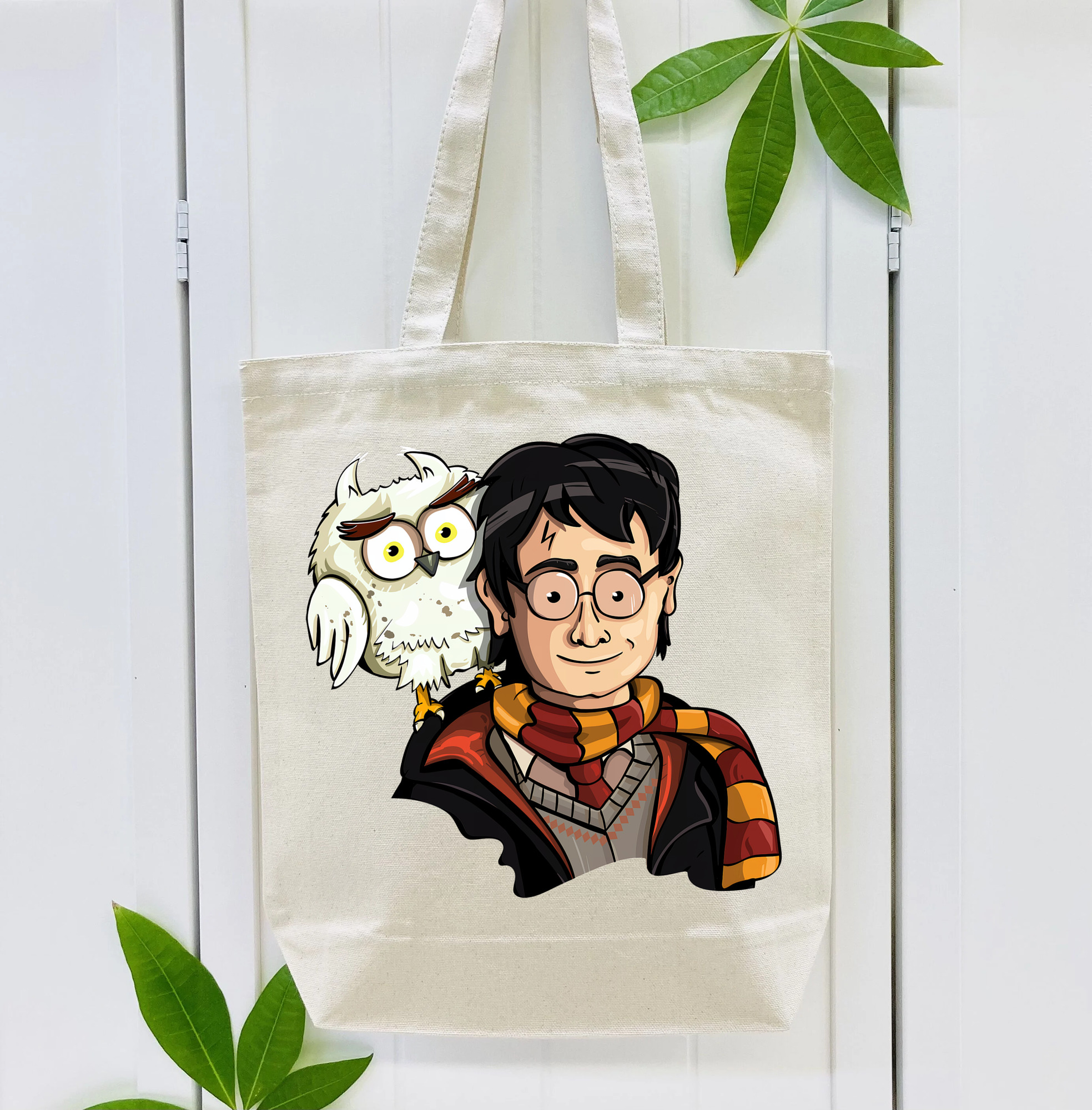 Harry Potter ハリー・ポッターシリーズ 縦型キャンバス生地手提げバッグ　トートバッグ