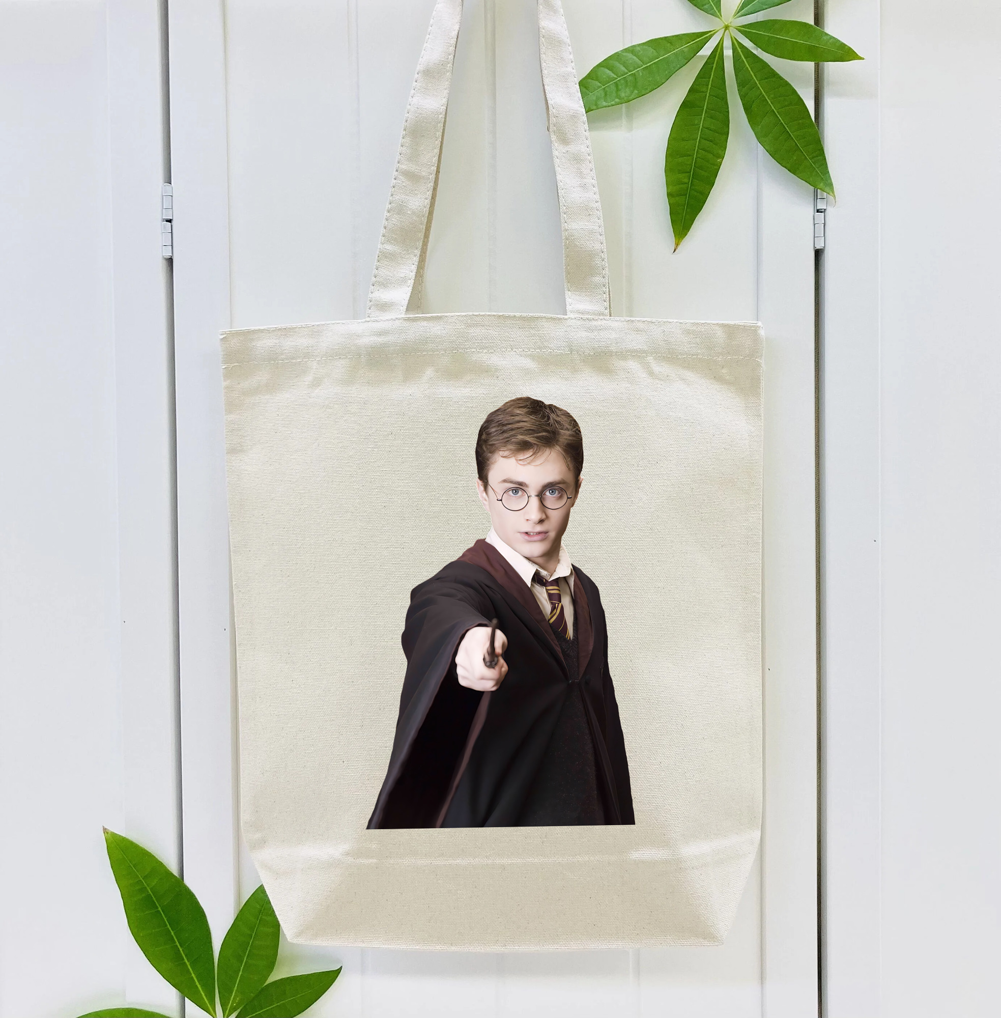 Harry Potter ハリー・ポッターシリーズ 縦型キャンバス生地手提げバッグ　トートバッグ